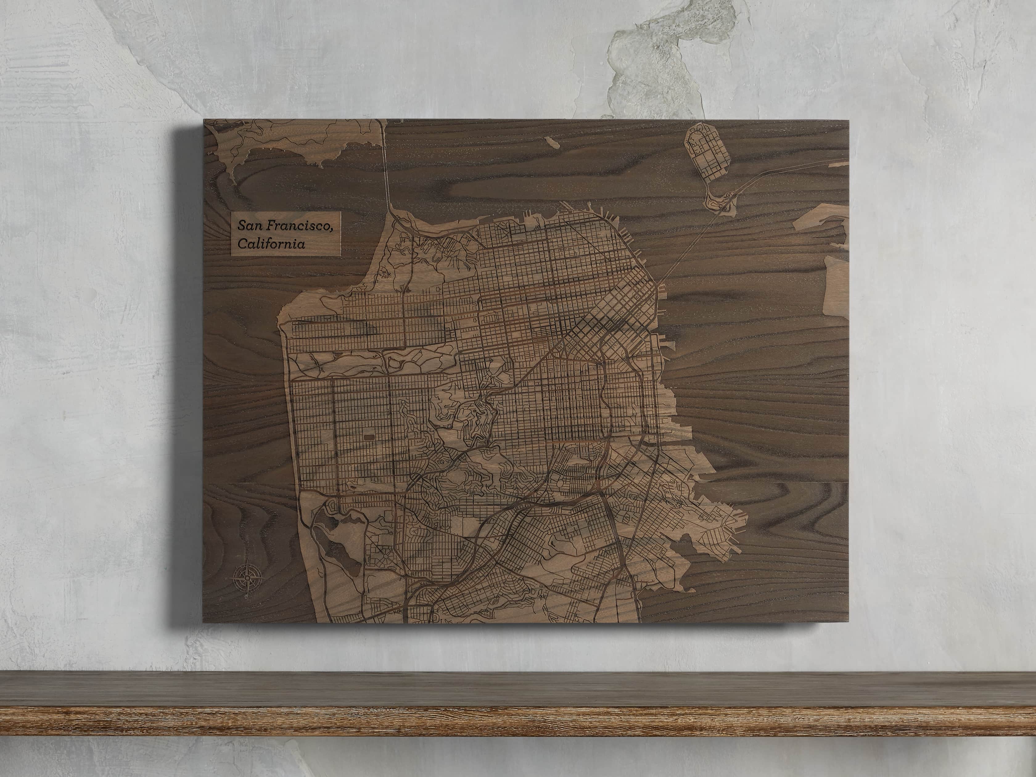 San Francisco Street Map, slide 1 of 3