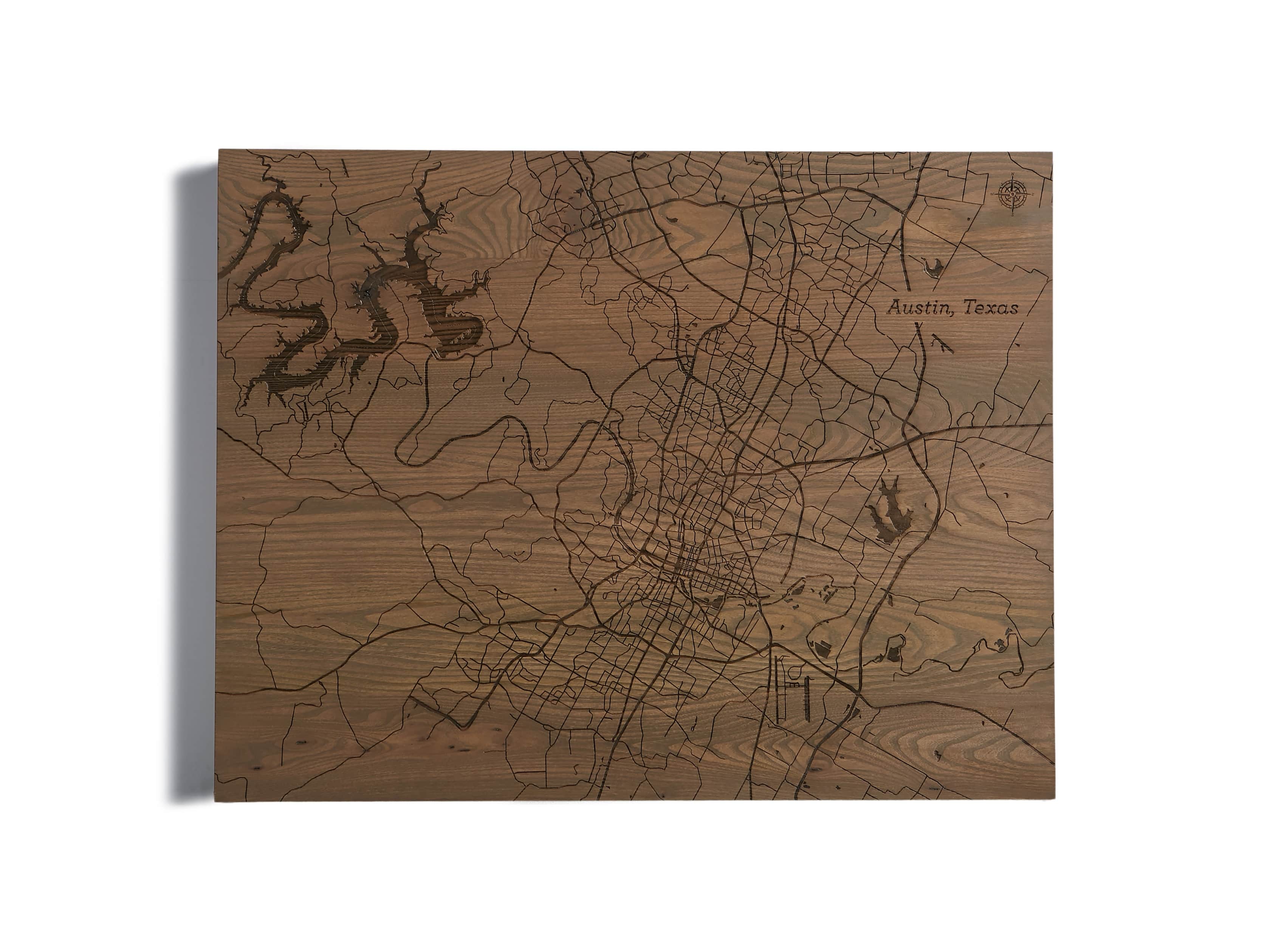 36" Austin Street Map