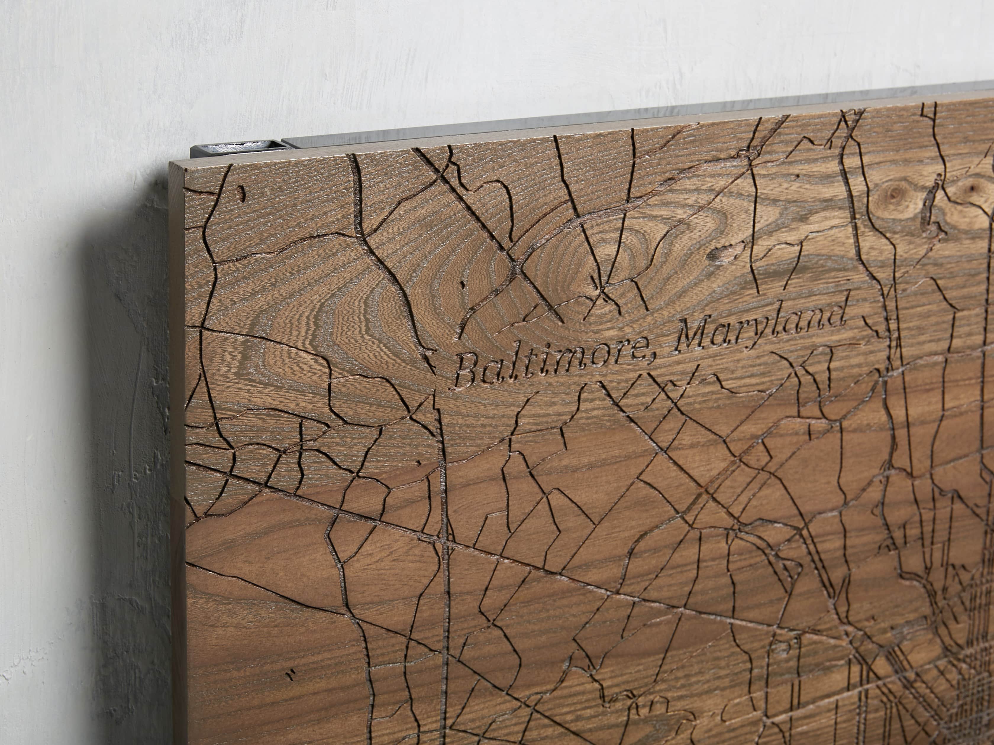 36" Baltimore Street Map