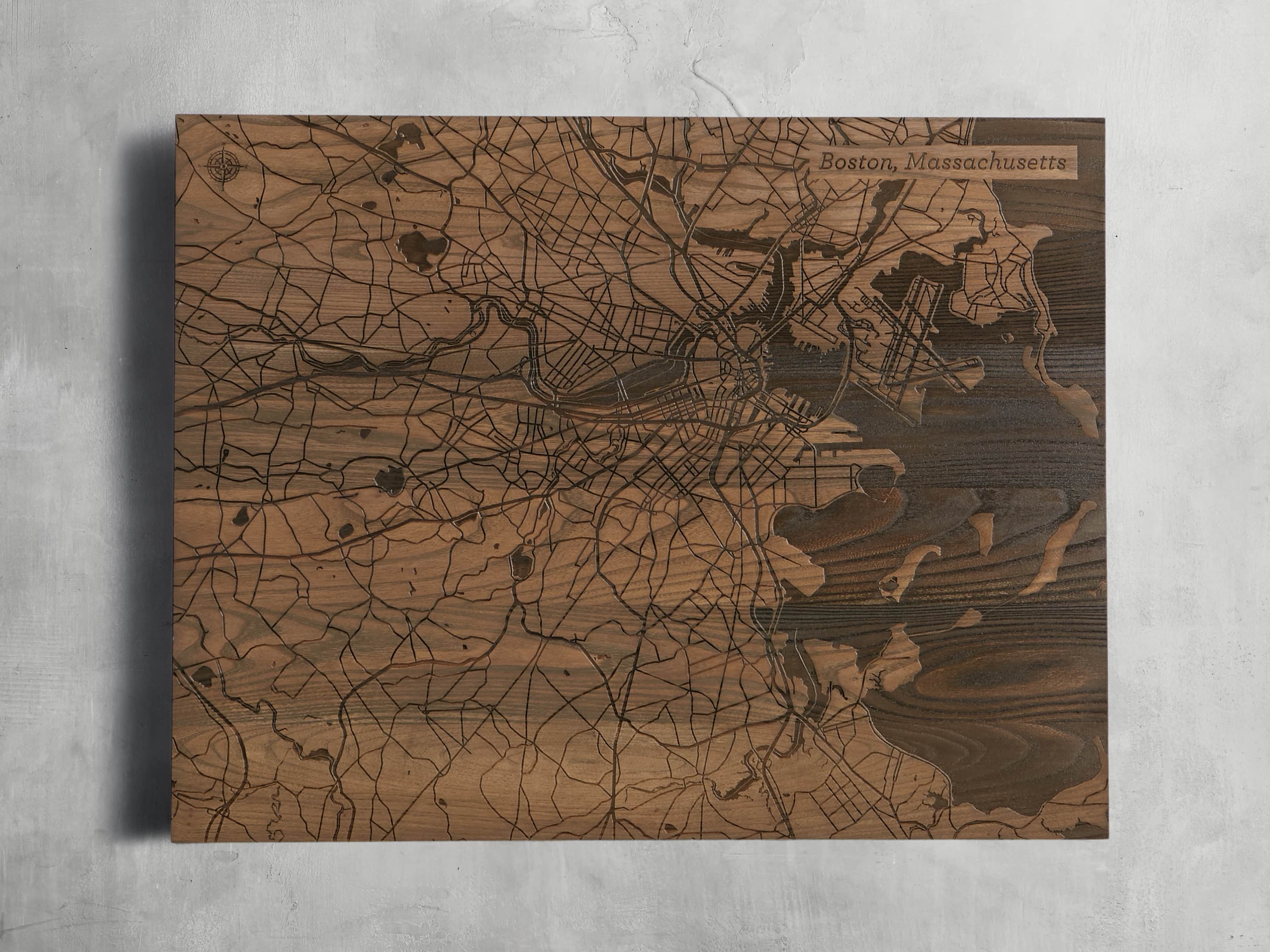 36" Boston Street Map