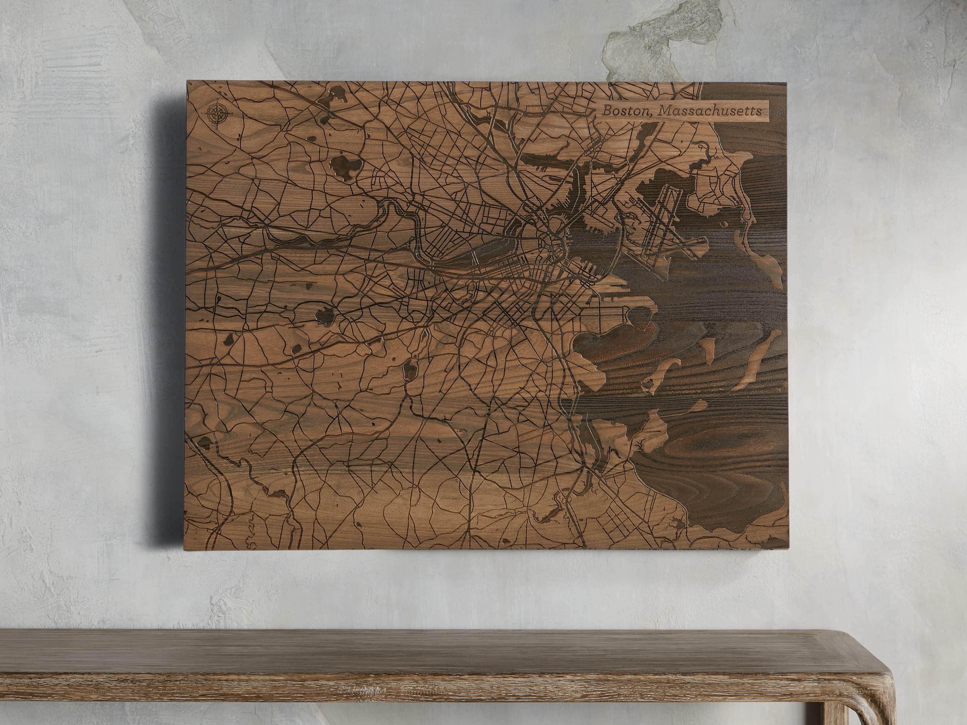 36" Boston Street Map