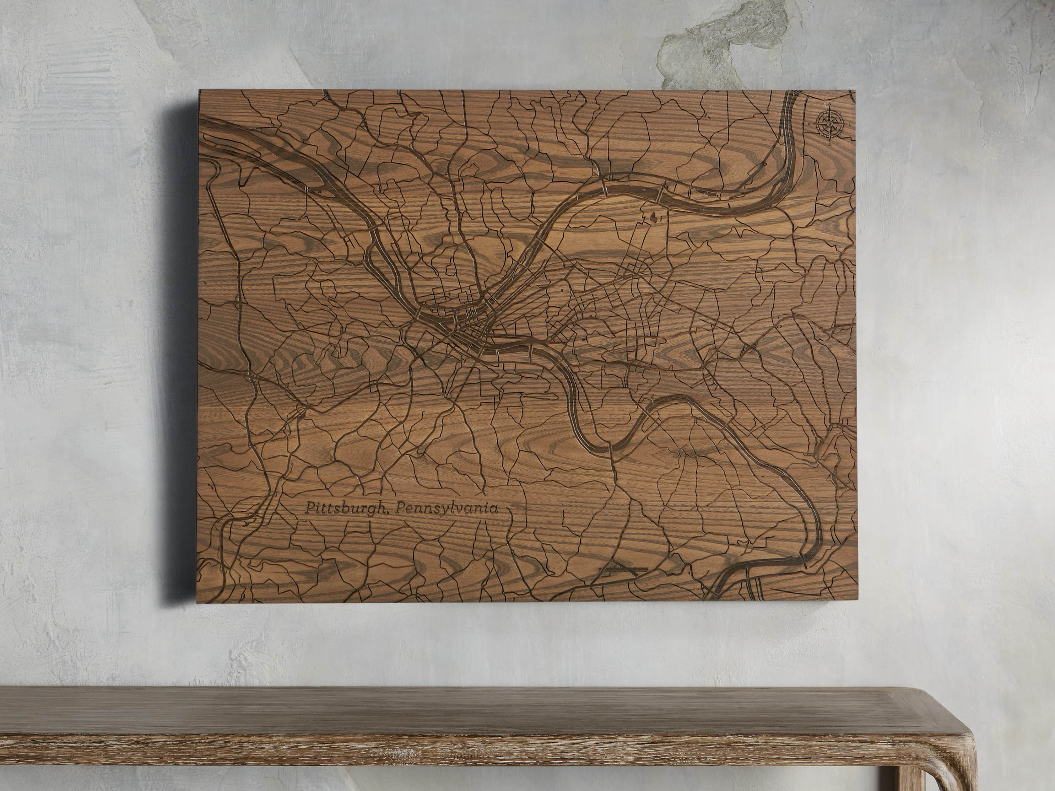 36" Pittsburgh Street Map, slide 1 of 3