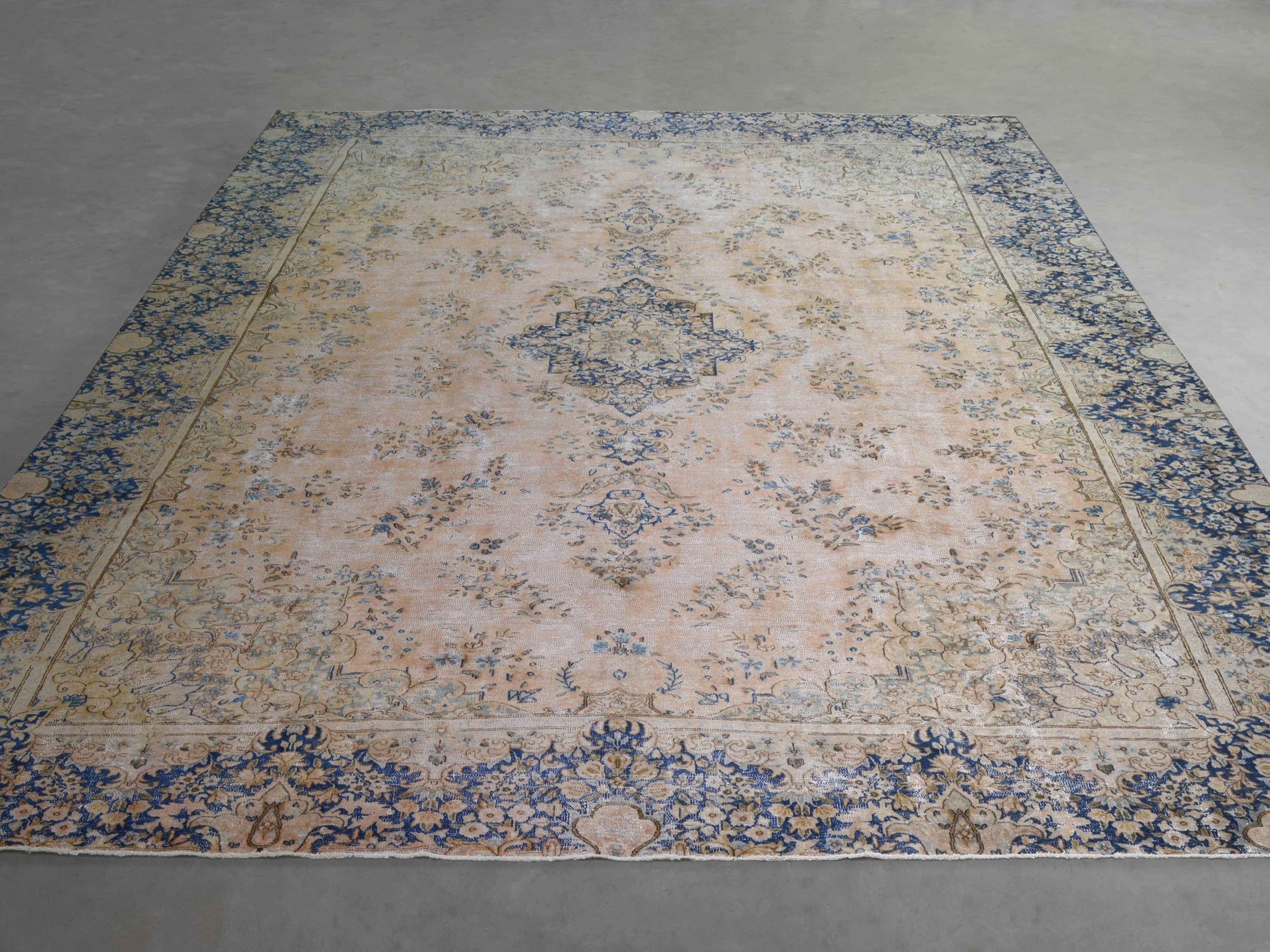 One of a Kind Vintage Persian 10'6" x 15' Rug