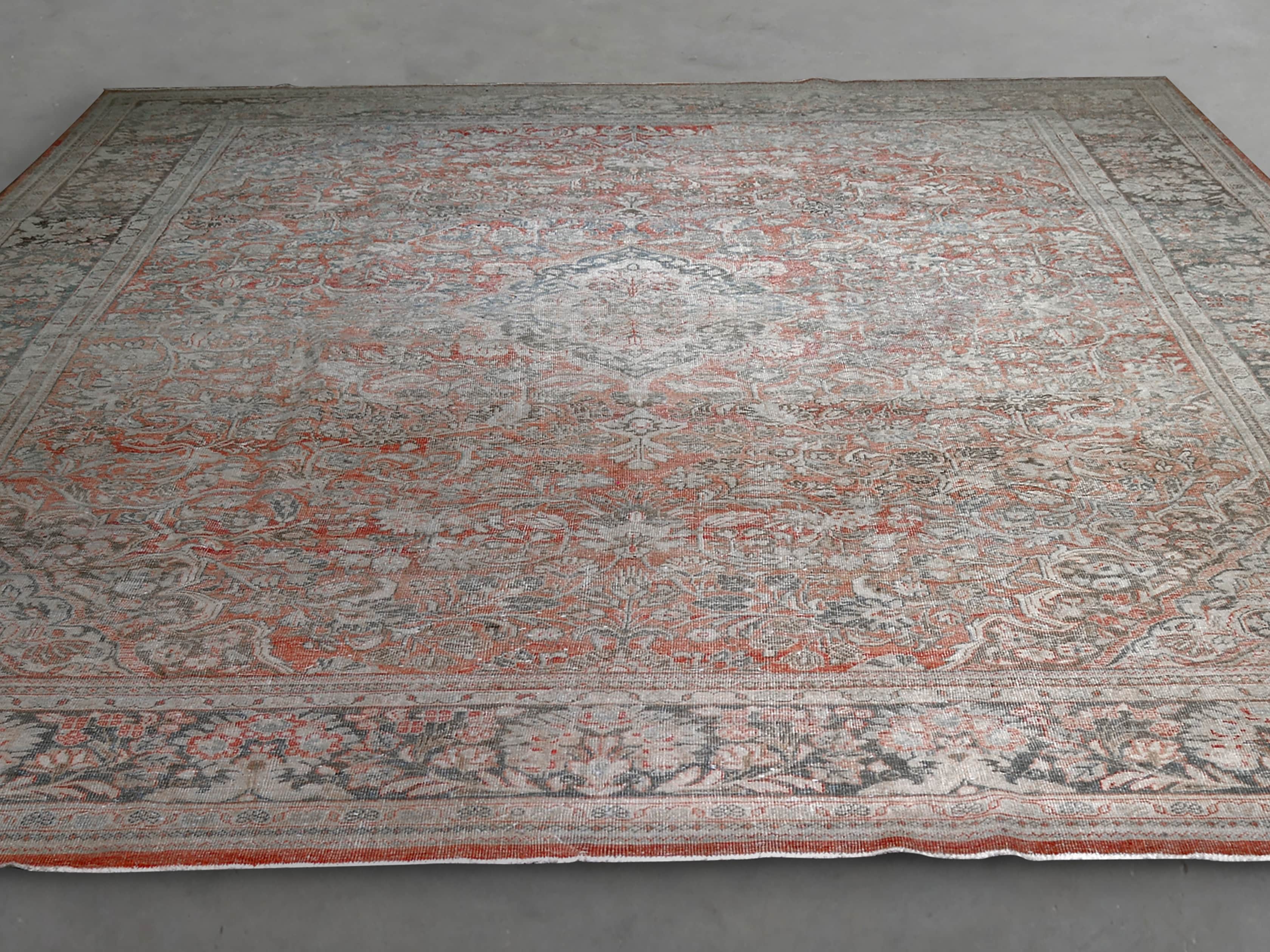 One of a Kind 10'3" x 14'6" Vintage Persian Rug, slide 1 of 3