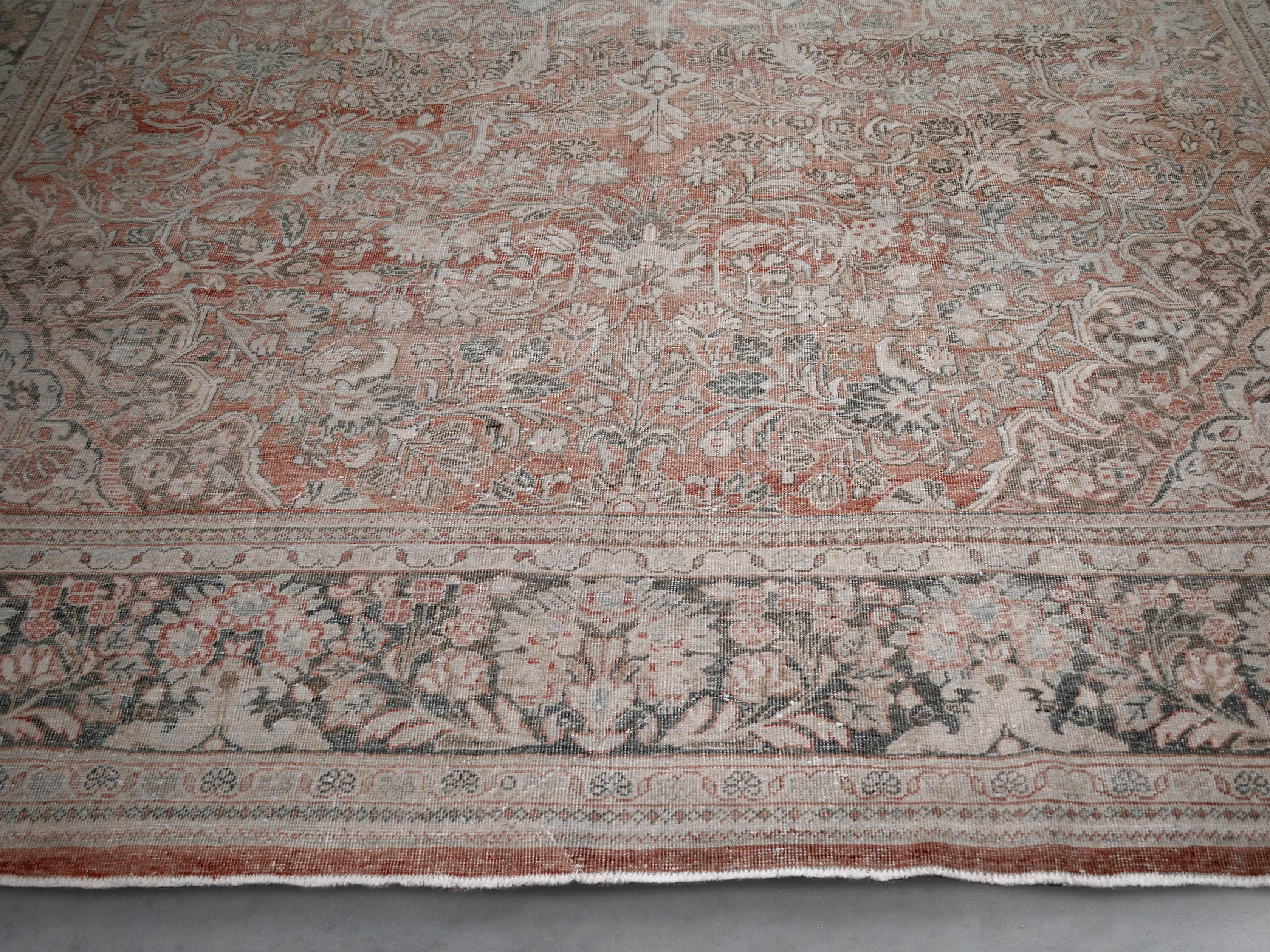 One of a Kind 10'3" x 14'6" Vintage Persian Rug, slide 2 of 3