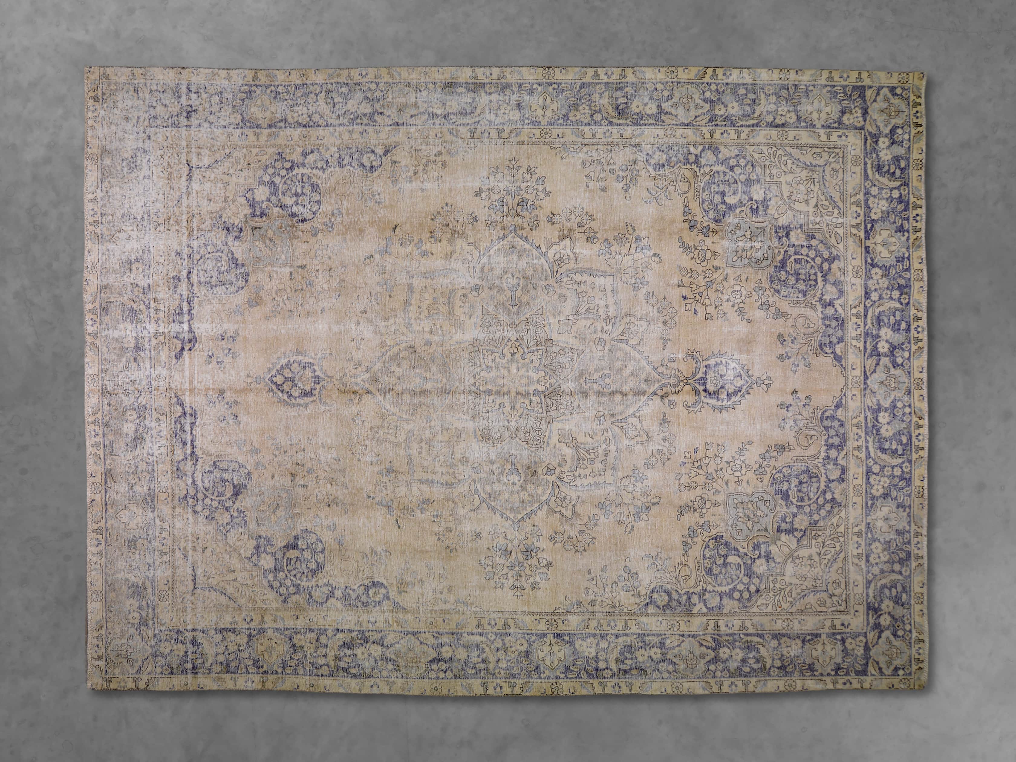 One of a Kind 9'10" x 12'8" Vintage Persian Rug