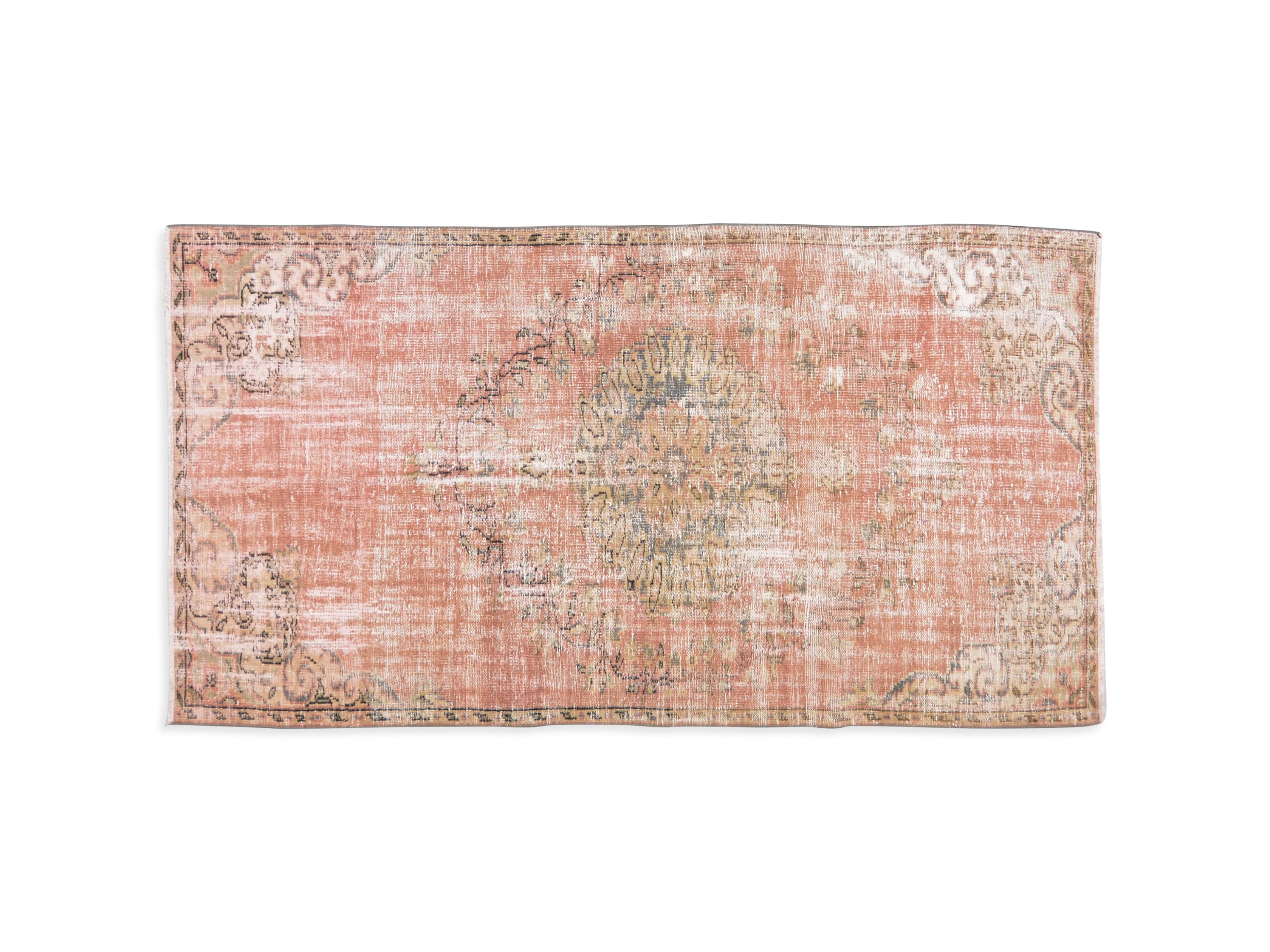 One of a Kind Vintage Turkish 4'6" x 8'3" Rug