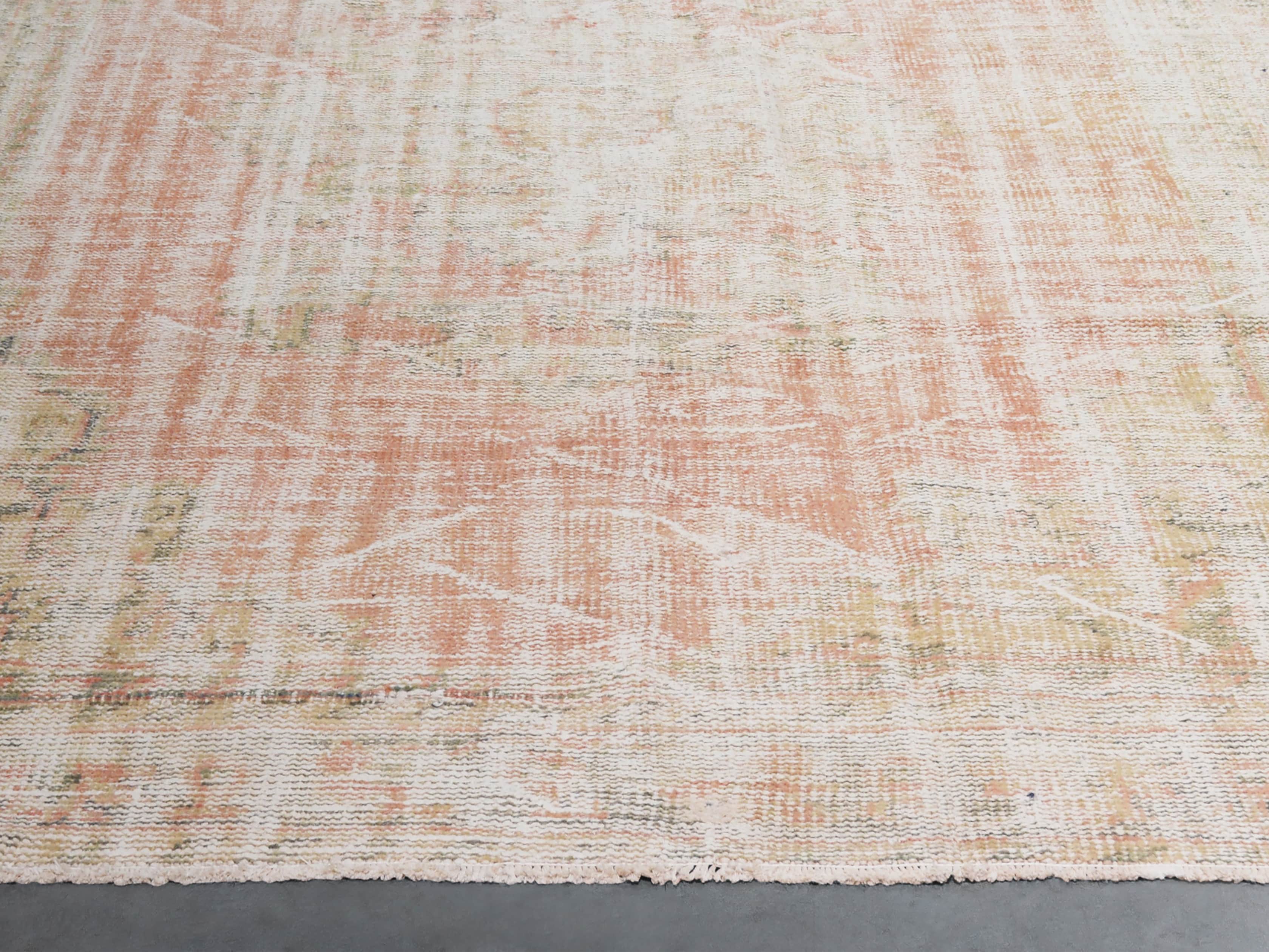 One of a Kind Vintage Turkish 5'10" x 8'7" Rug