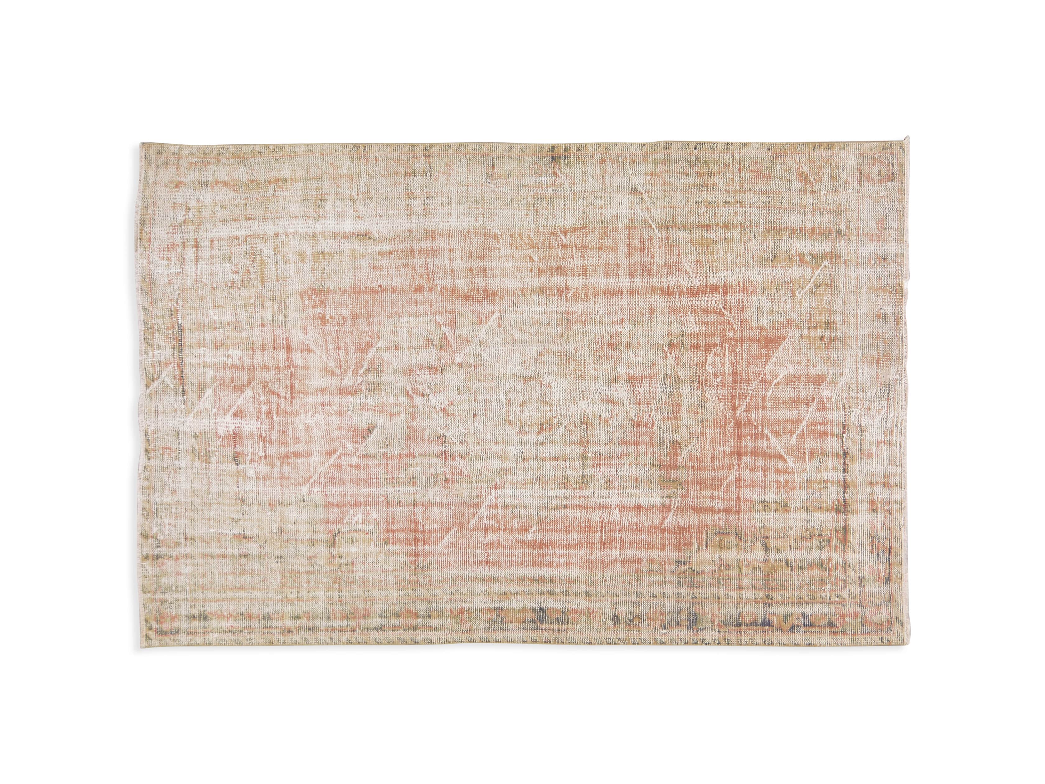 One of a Kind Vintage Turkish 5'10" x 8'7" Rug