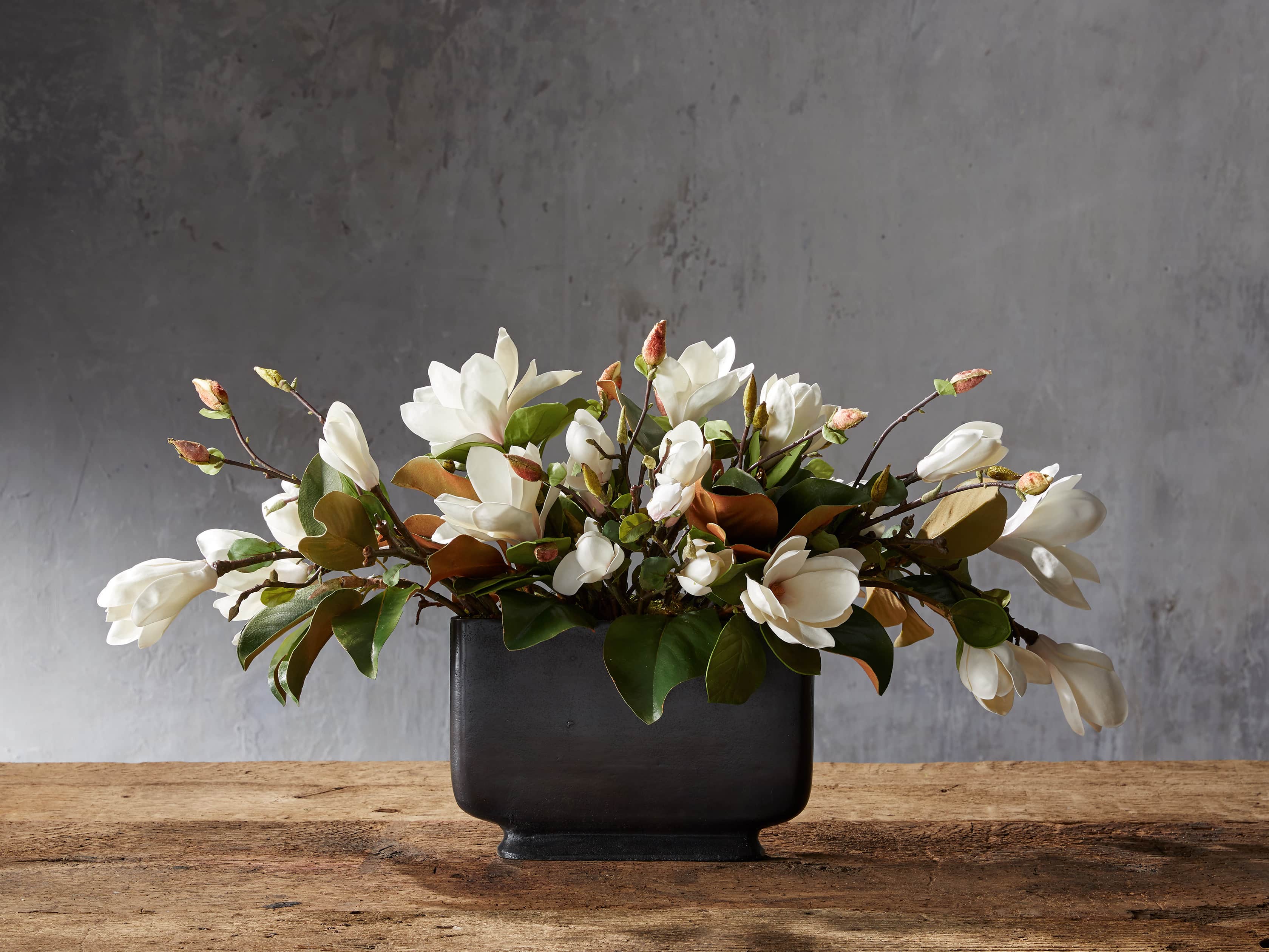 Magnolia Bronze Wide Vase, slide 1 of 1