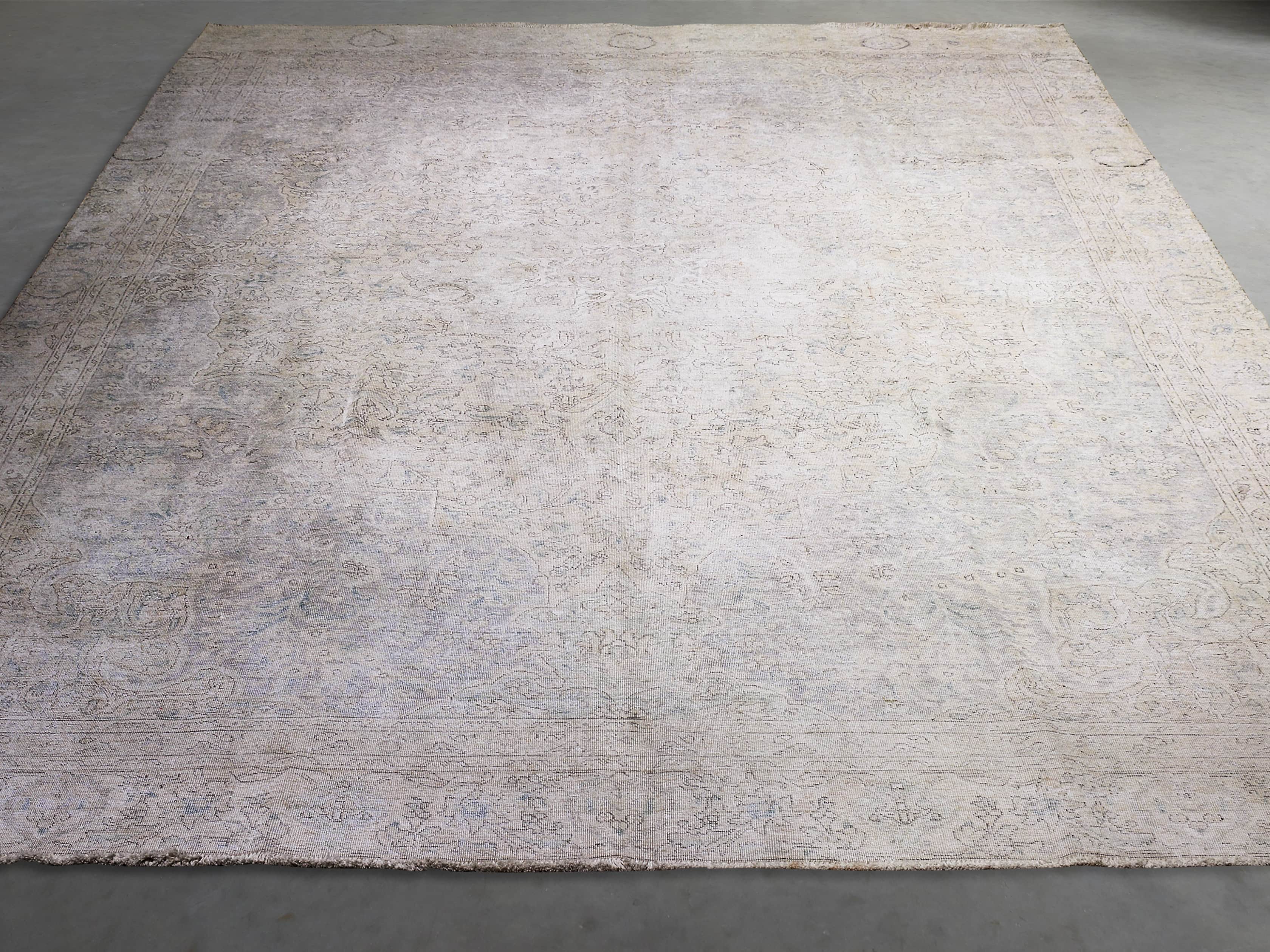 One of a Kind 9'8" x 15'1" Vintage Persian Rug, slide 3 of 4