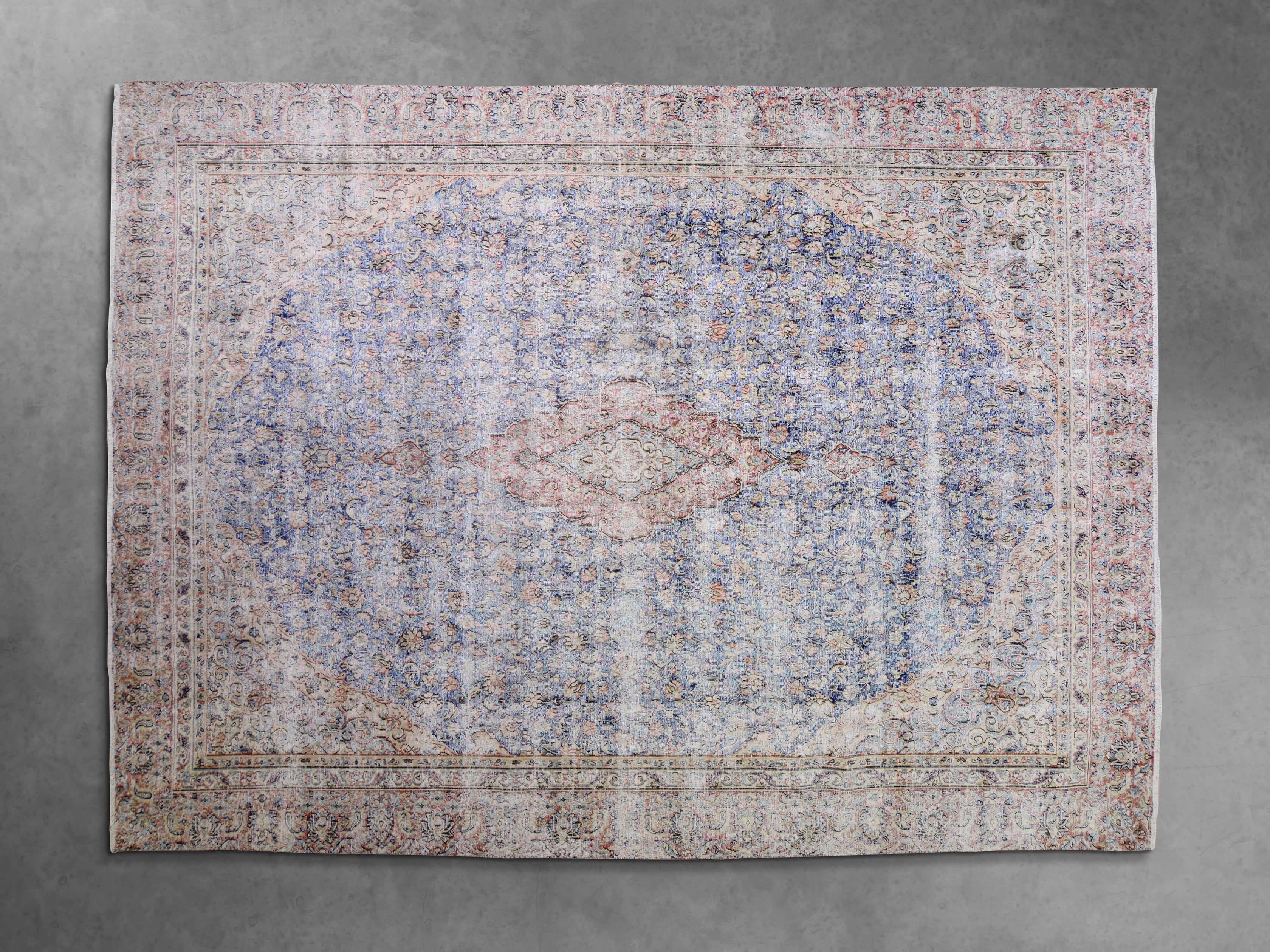 View the One of a Kind 8'8" x 12' Vintage Persian Rug