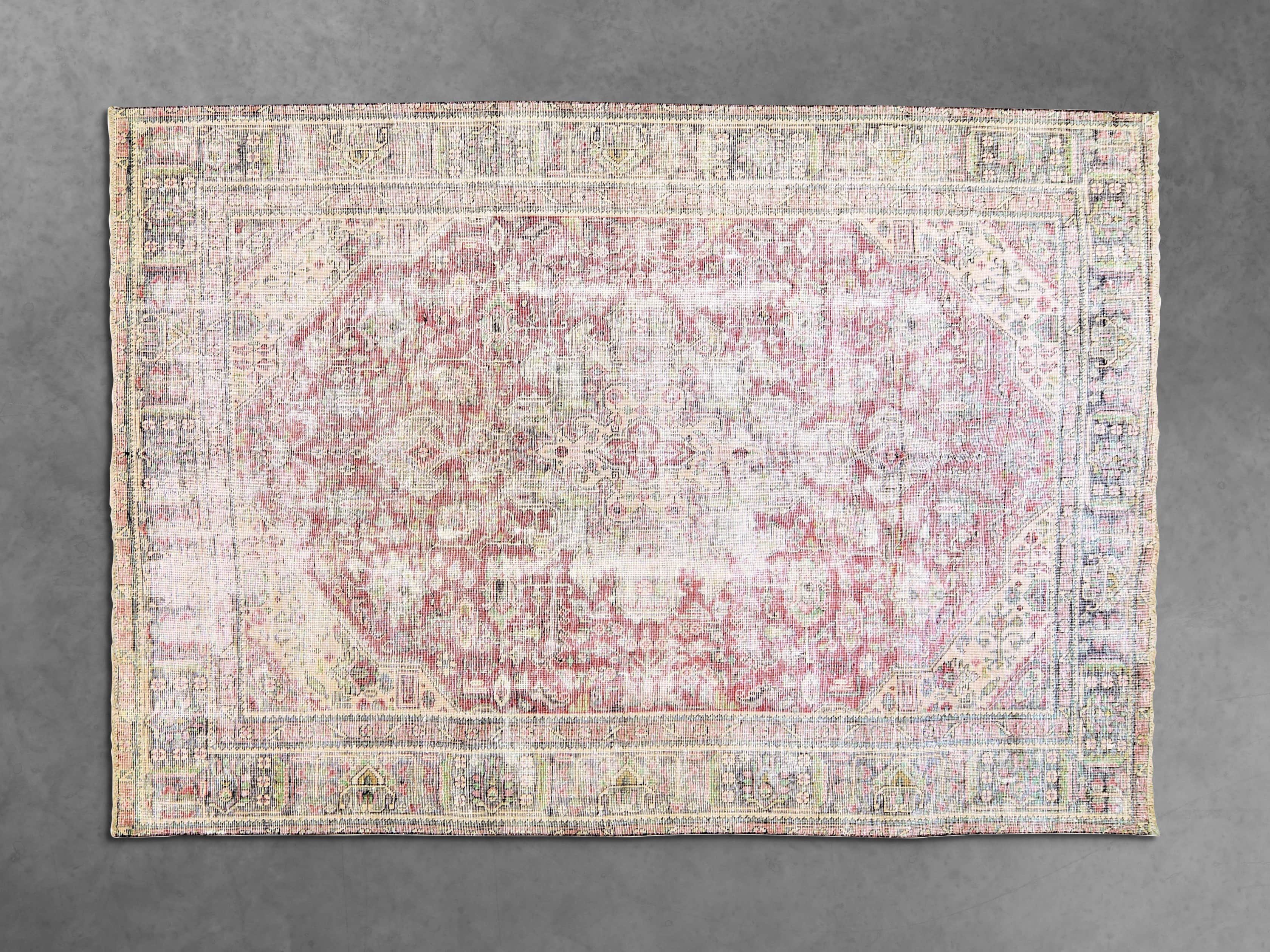 View the One of a Kind 6'2" x 9' Vintage Persian Rug