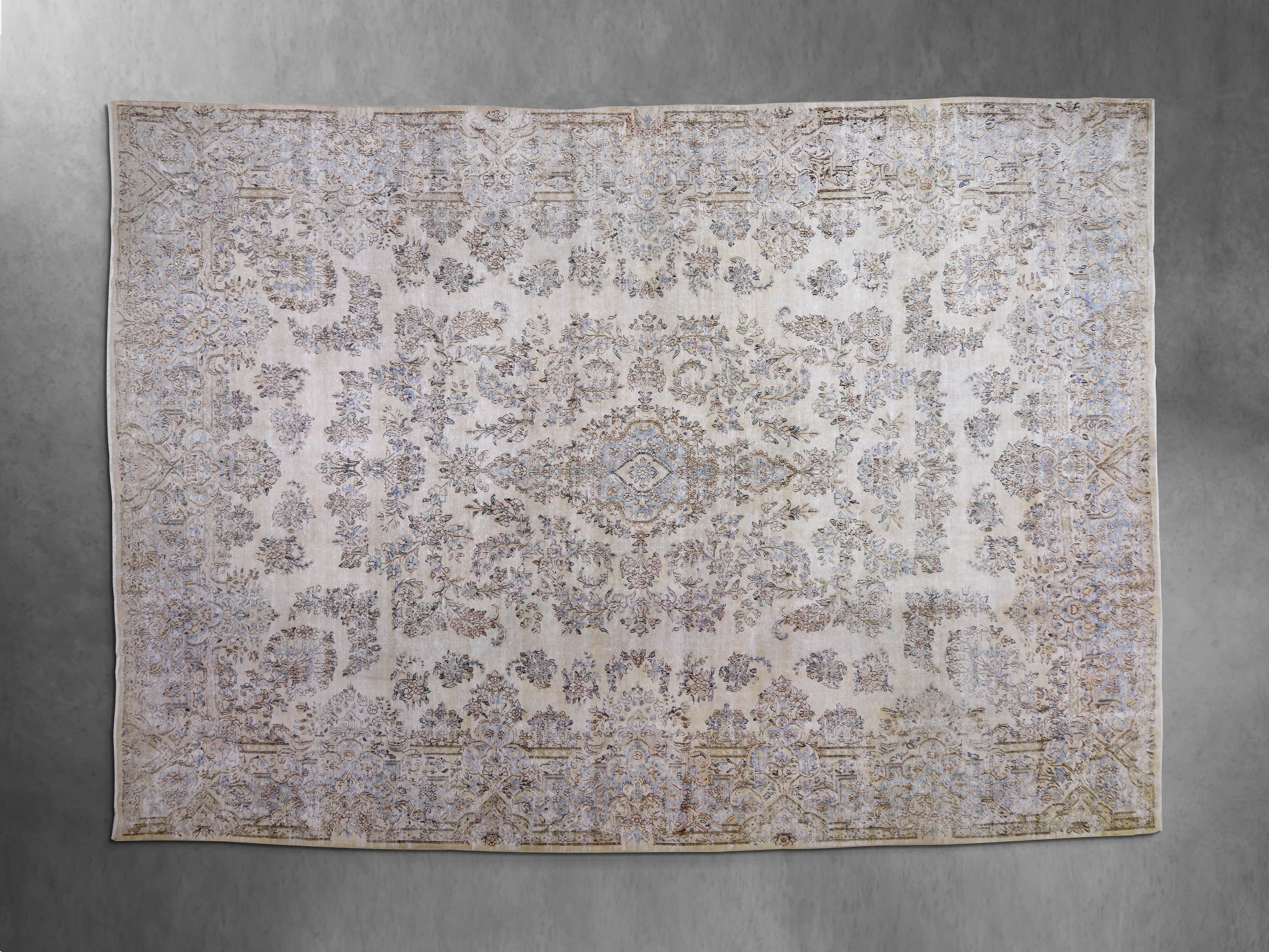One of a Kind 10'9" x 15'7" Vintage Persian Rug, slide 2 of 4