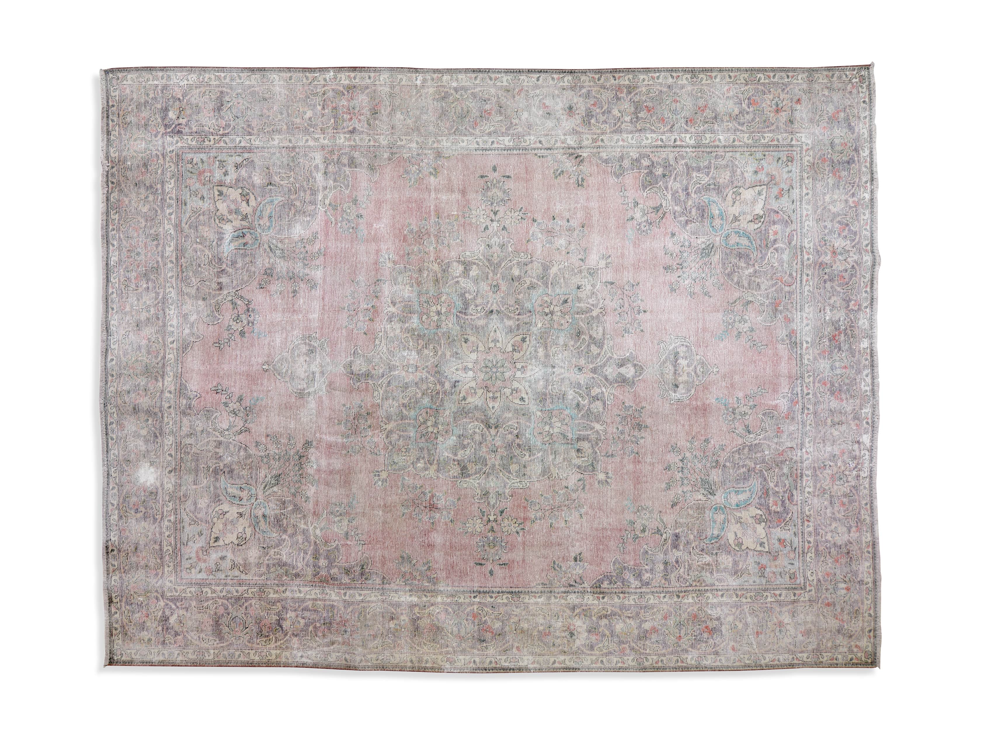 One of a Kind 9'7" x 12'6" Vintage Persian Rug, slide 4 of 4