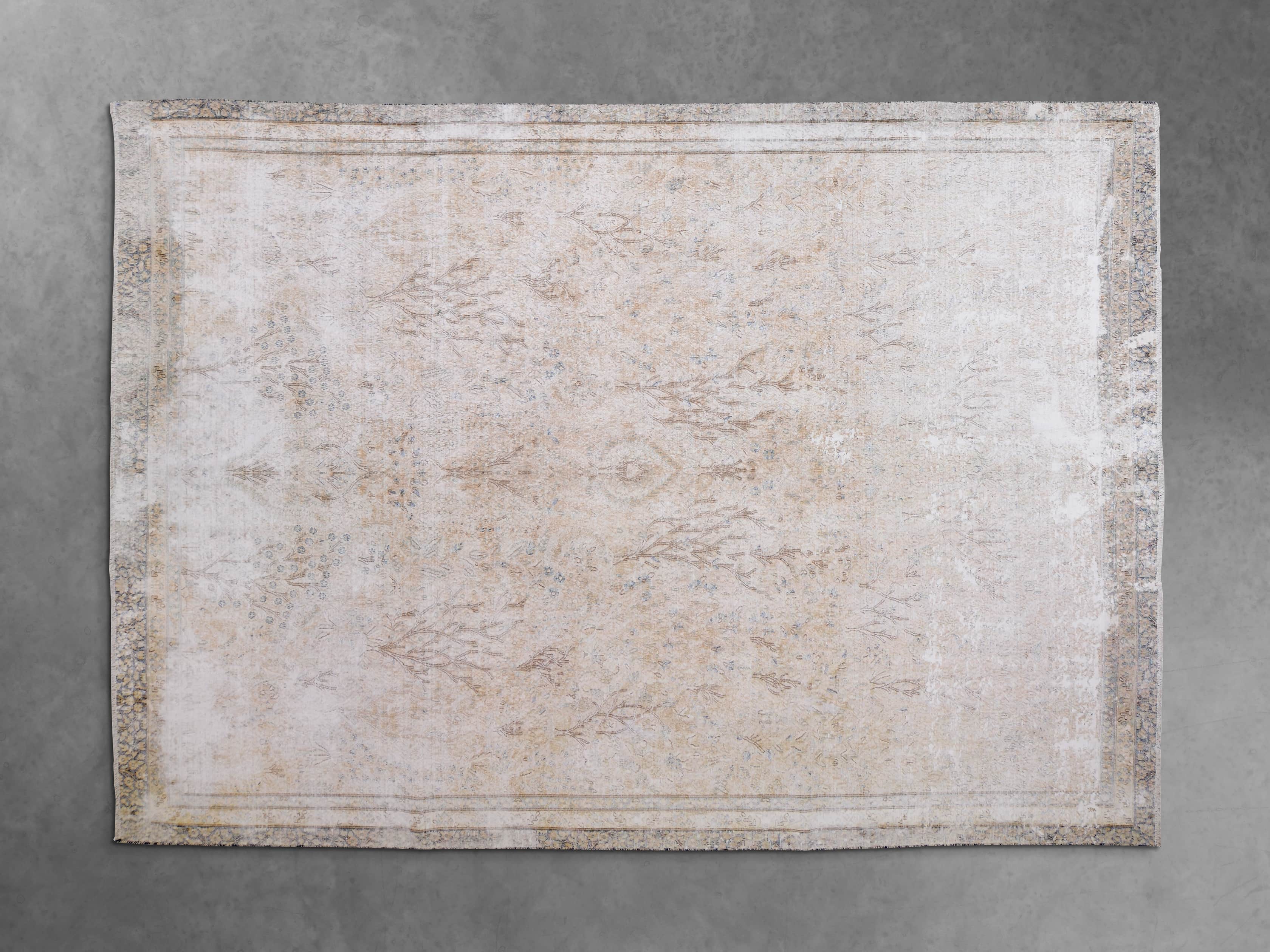 View the One of a Kind 7'9" x 11' Vintage Persian Rug