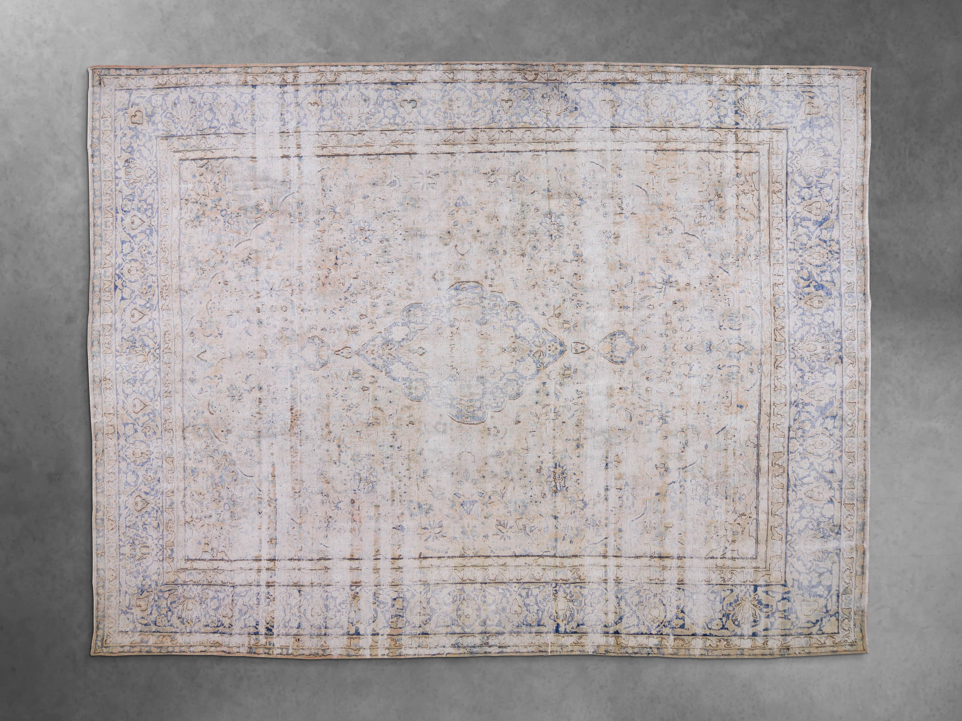 View the One of a Kind 9'9" x 13' Vintage Persian Rug