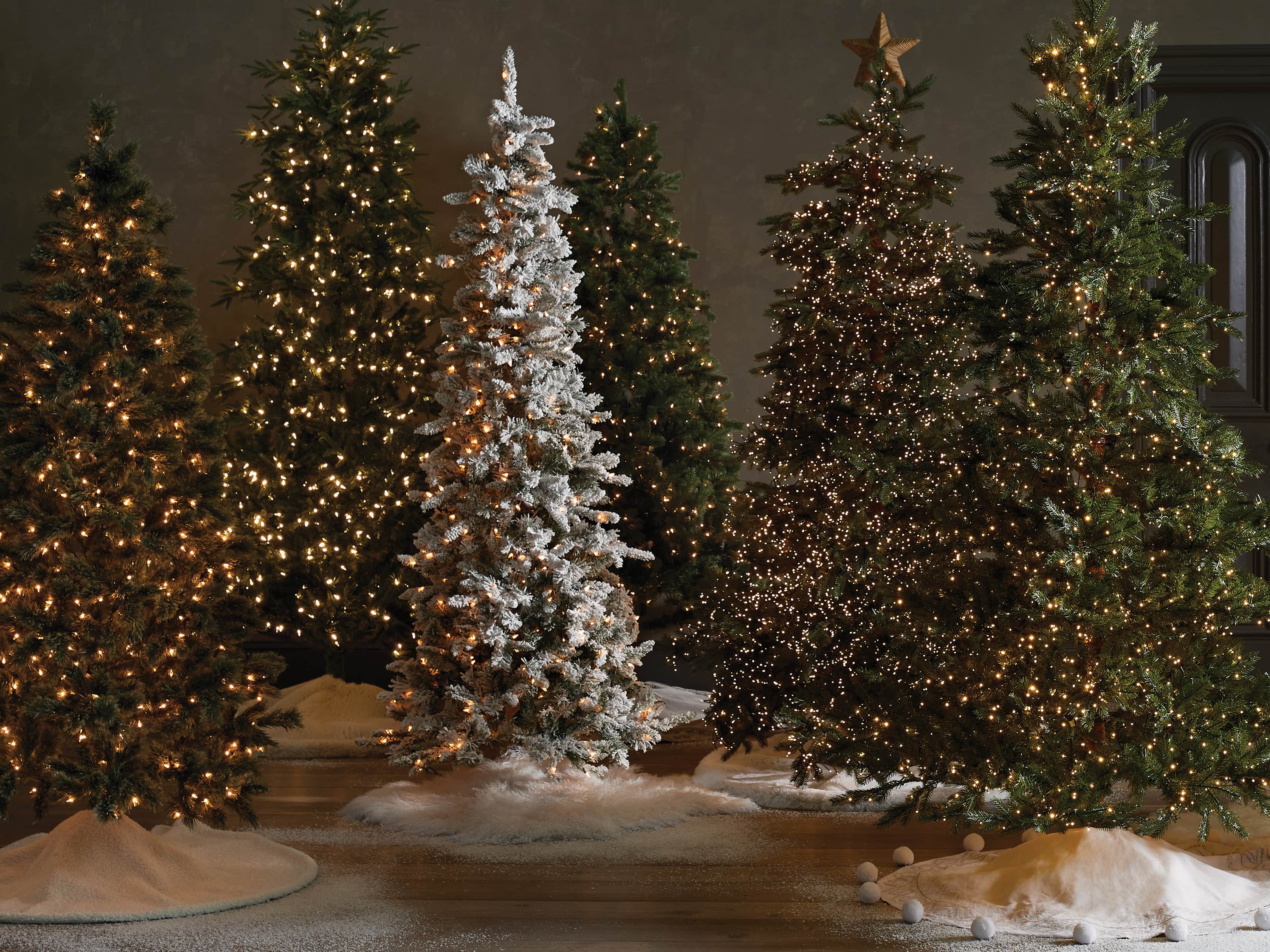 7.5' Pre-Lit Cashmere Tree, slide 4 of 4