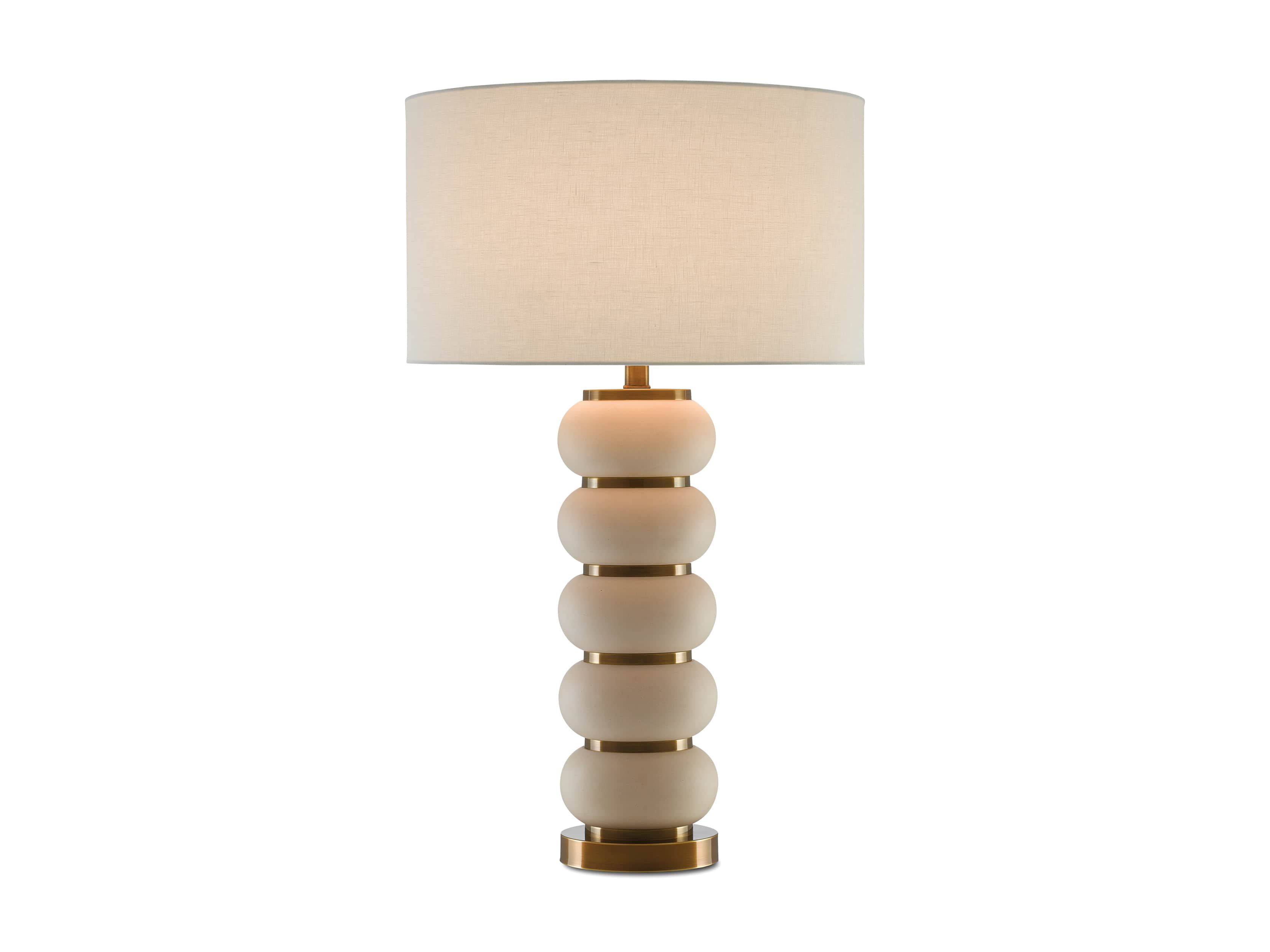 Novak Ivory Table Lamp, slide 2 of 2