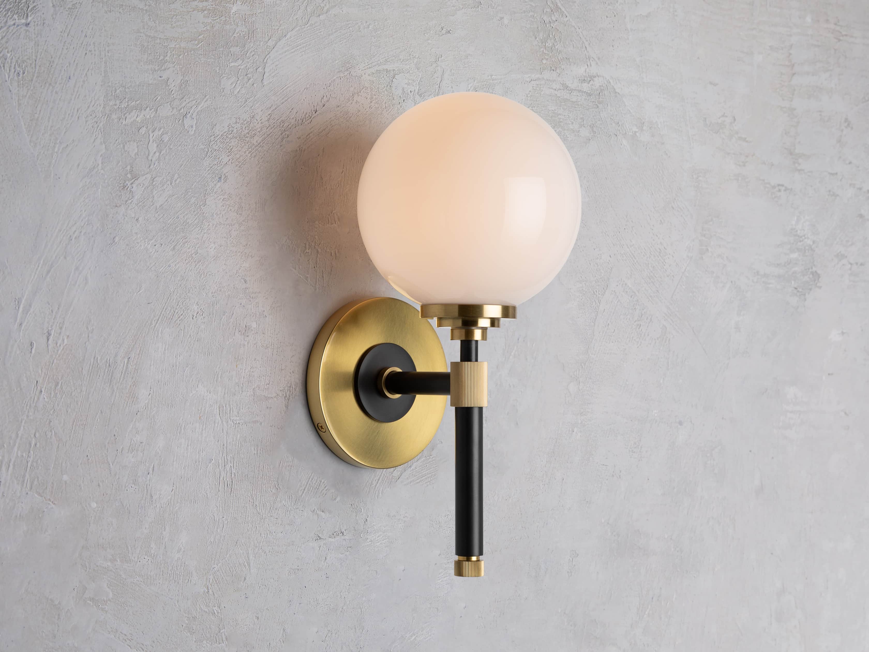 ALBANY GLOBE WALL SCONCE, slide 1 of 5