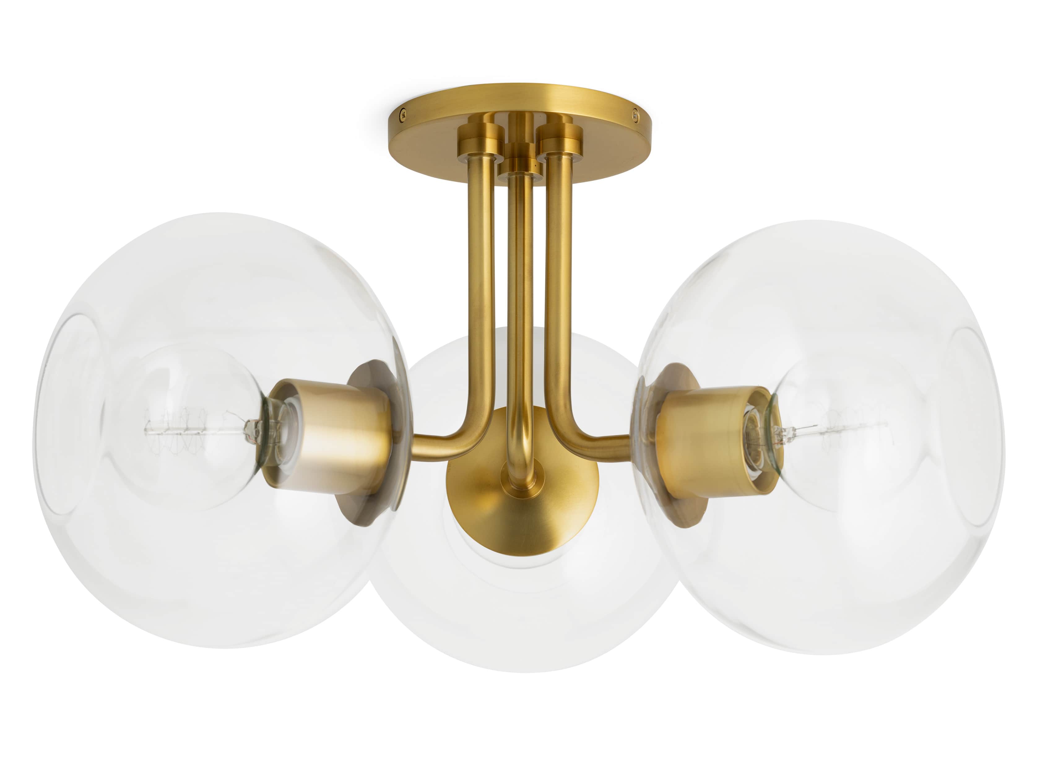 MITCHELL BRS 3 LT FLUSH MOUNT, slide 3 of 3
