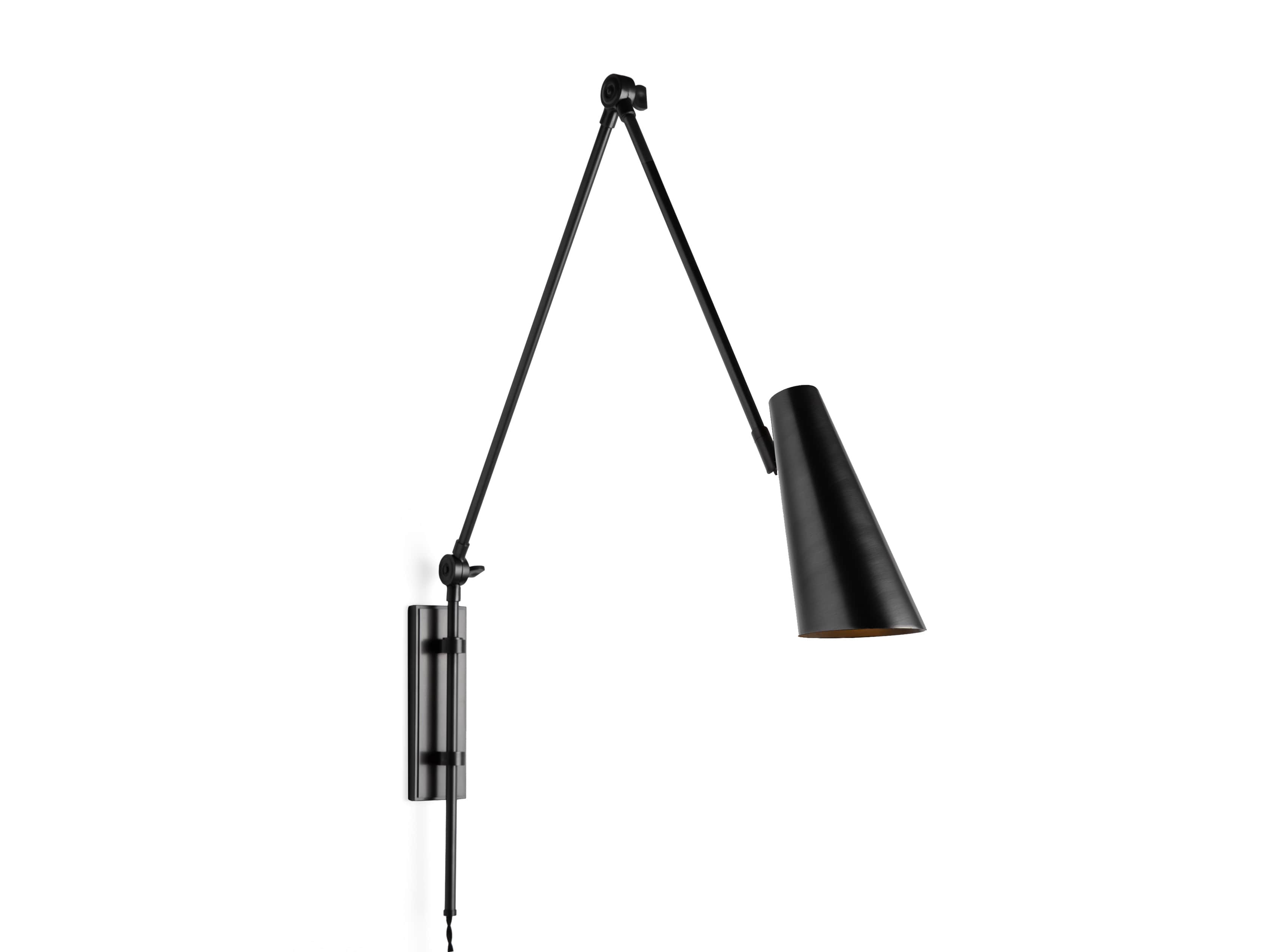 PERCEY BRONZE SWING ARM SCONCE, slide 3 of 3