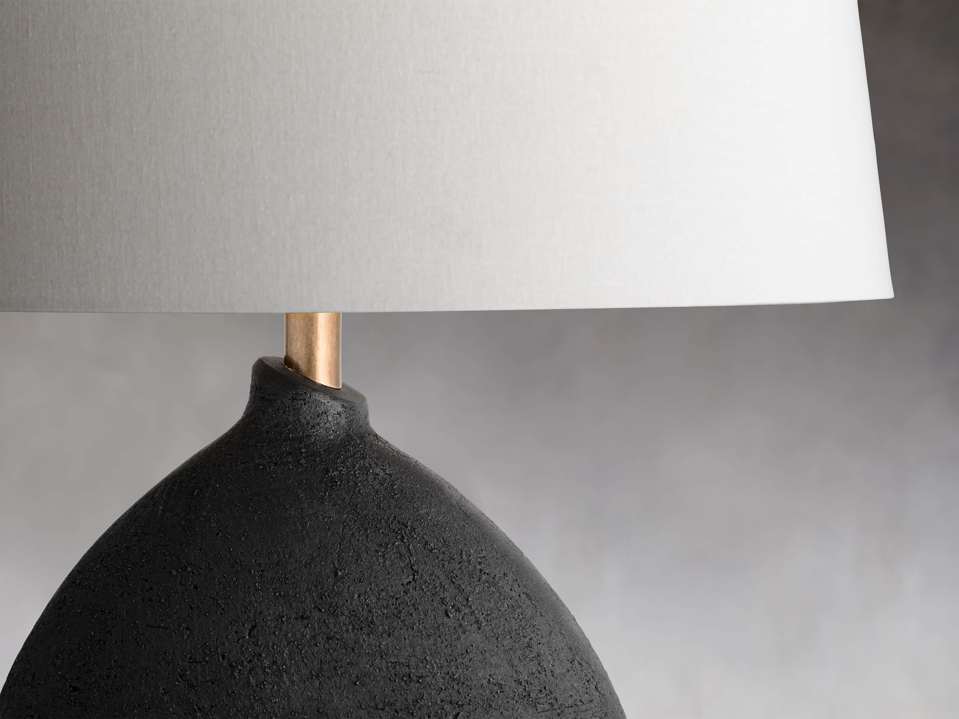 Khan Table Lamp in Black, slide 2 of 3