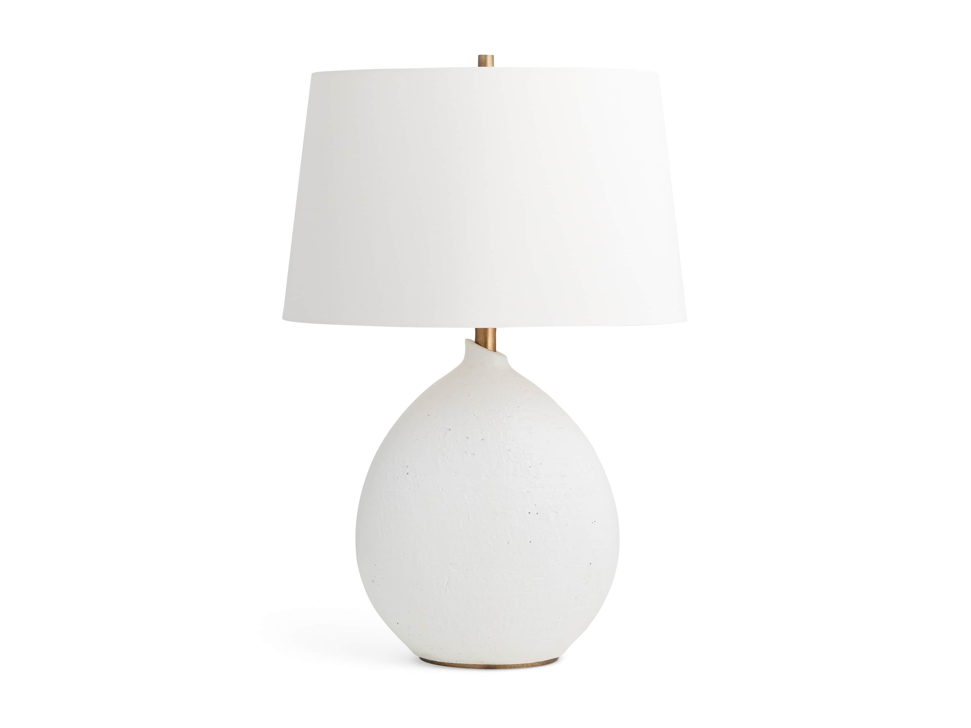 Khan Table Lamp in White, slide 3 of 3