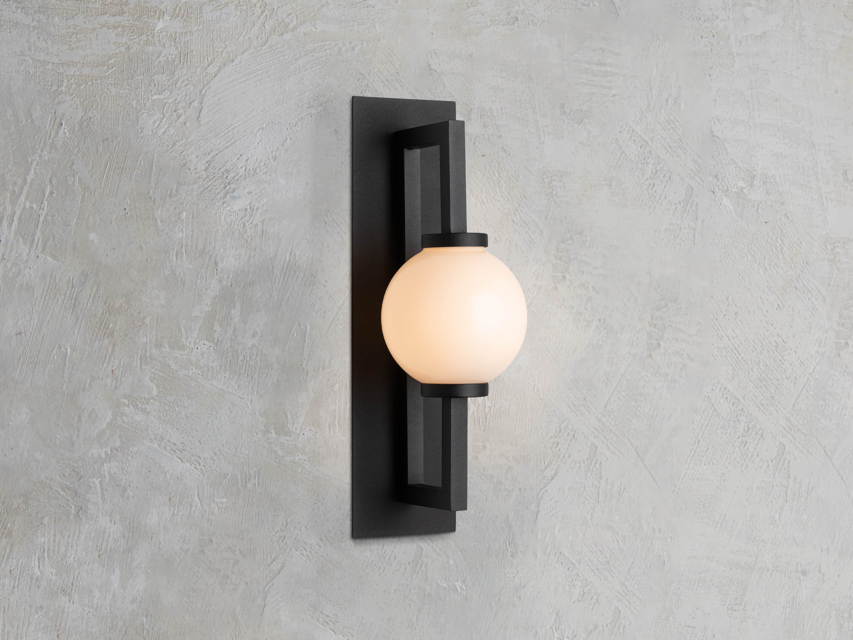 DOBSON SMALL OUTDOOR SCONCE, slide 1 of 3
