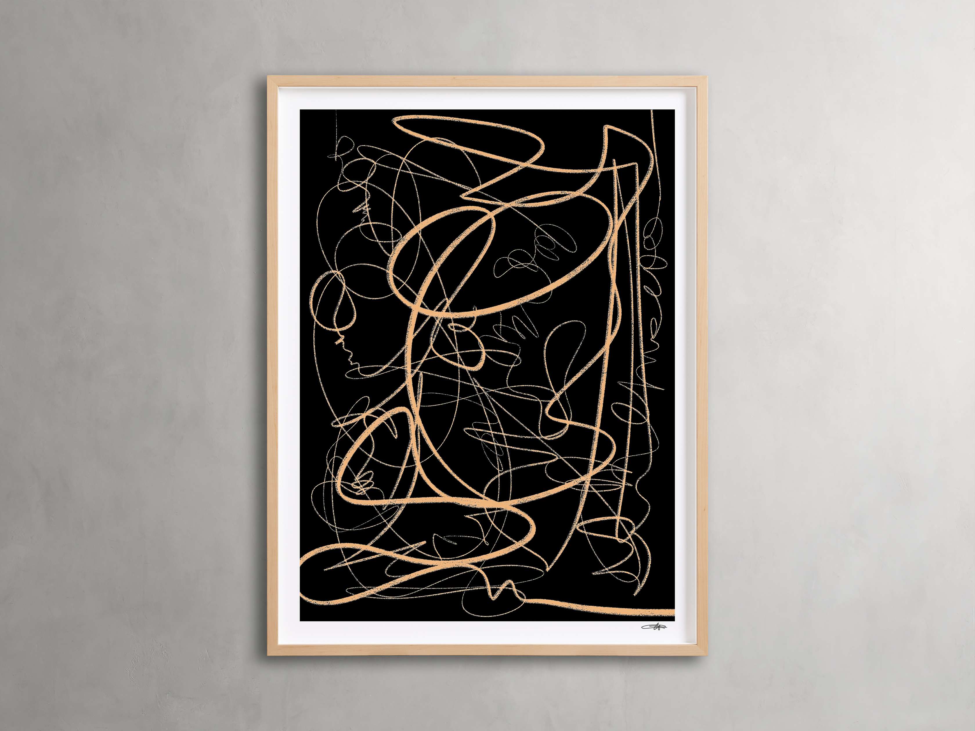 アート・デザイン・音楽 Rapport with the Landscape: Works by Amazon.com: Art Factory Abstract Modern Art Landscape