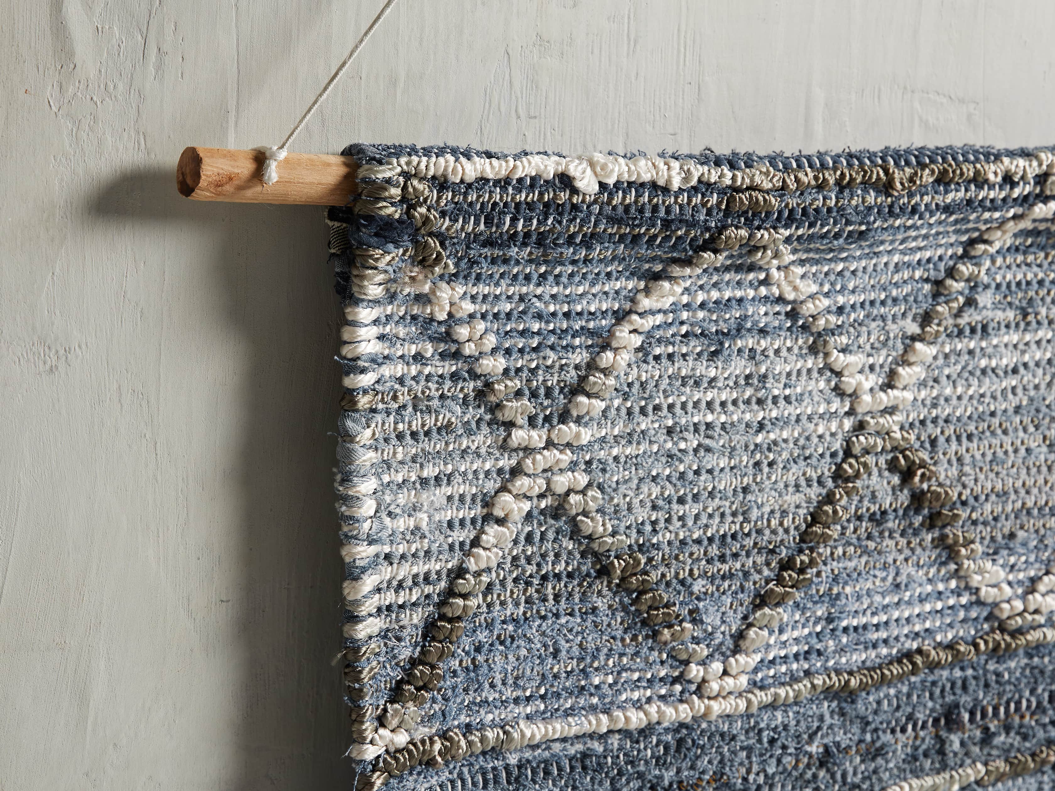 Alva Blue Wall Hanging, slide 2 of 3