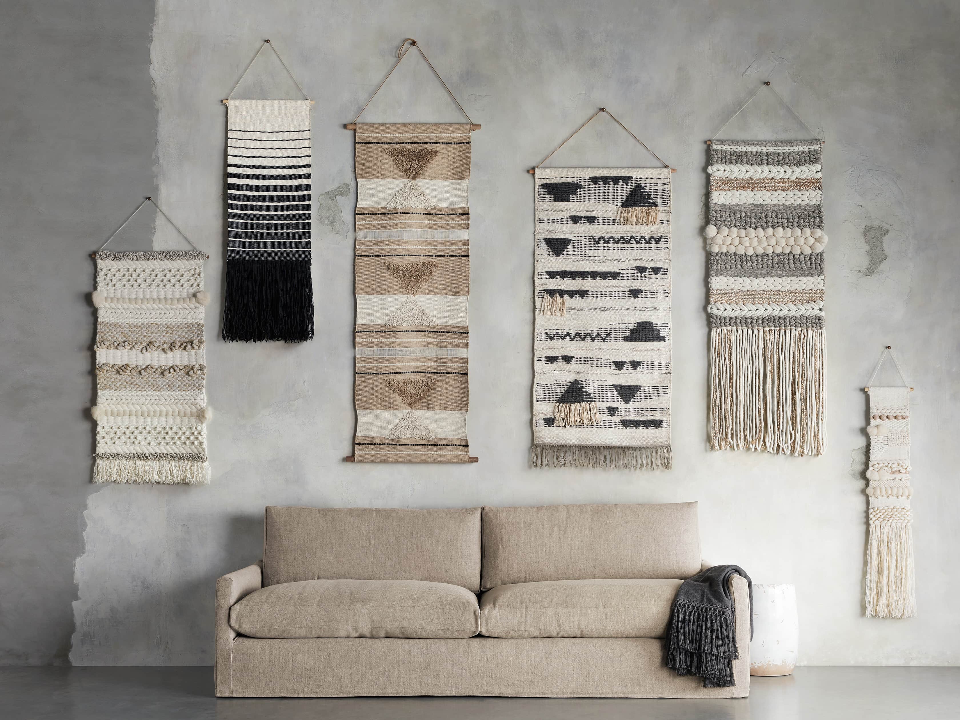Landen Ivory Wall Hanging, slide 3 of 4