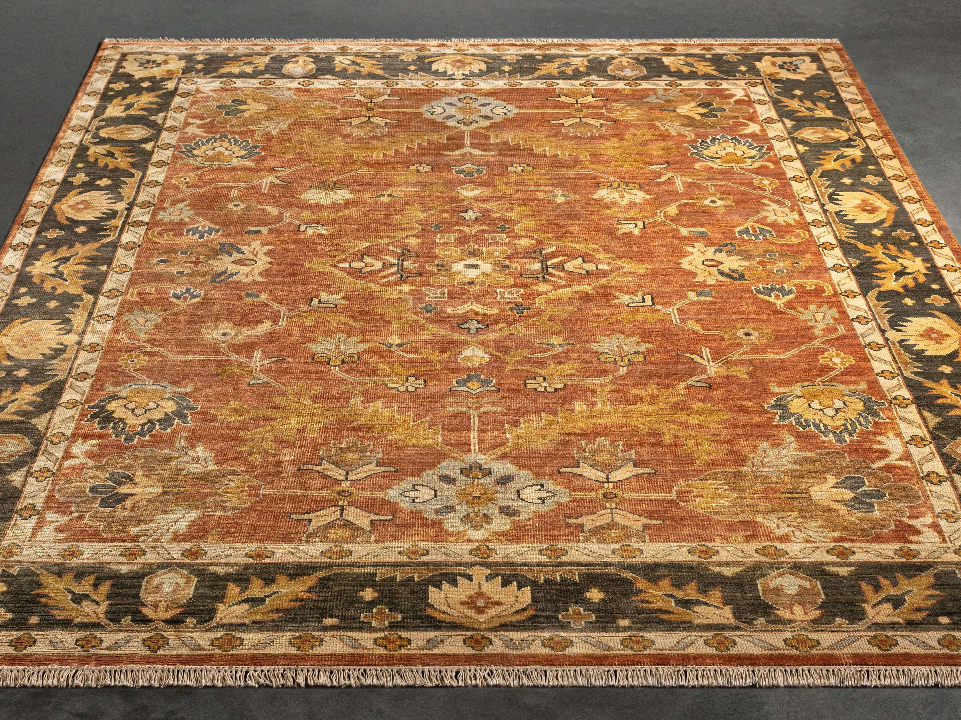 5'6 X 8'6 Bexley Rust Rug