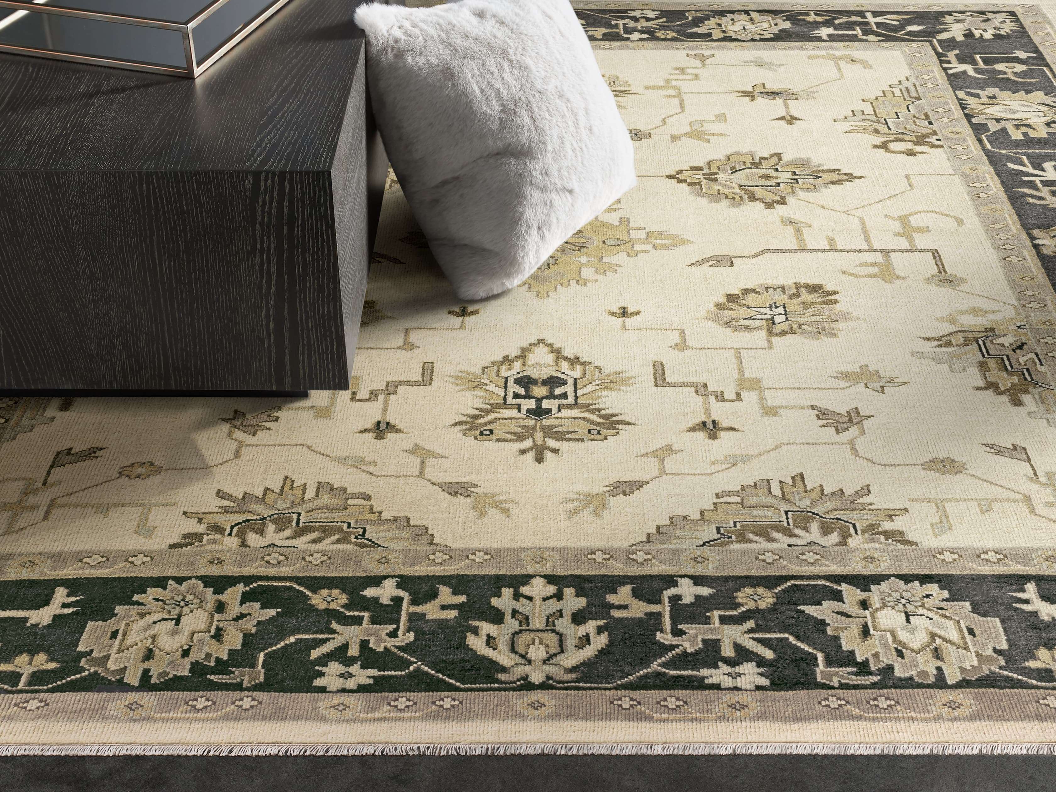 Ellis Hand Knotted Rug 12 X 15 In Natural Arhaus