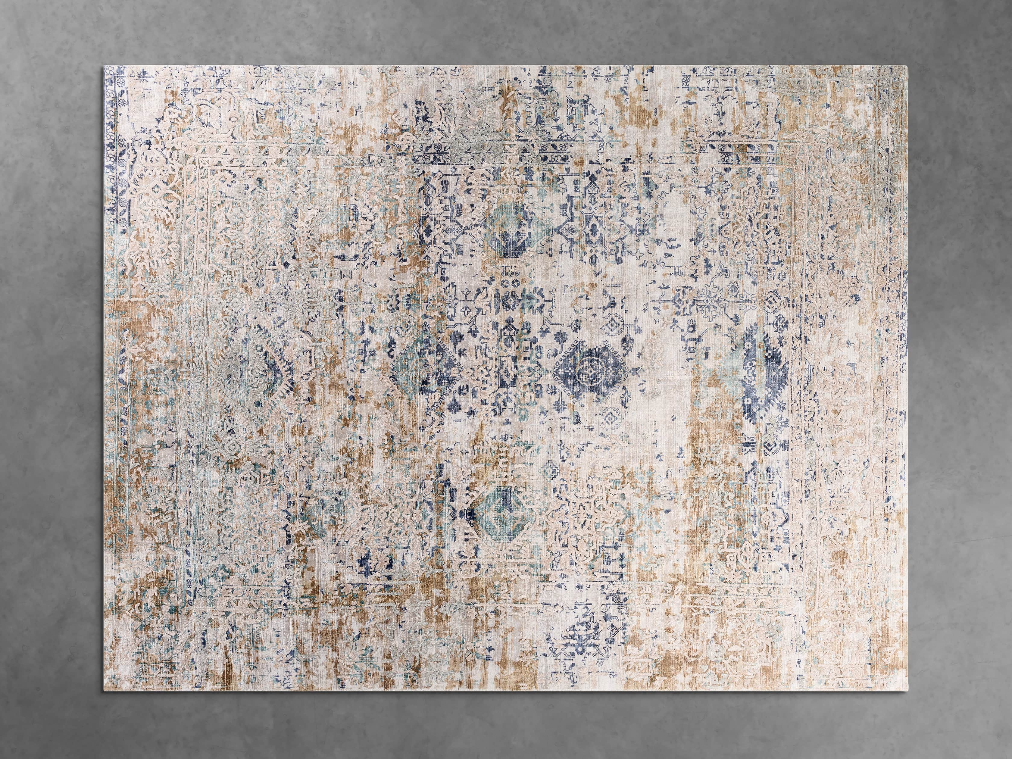 View the Harlowe Hand-knotted Ivory Rug