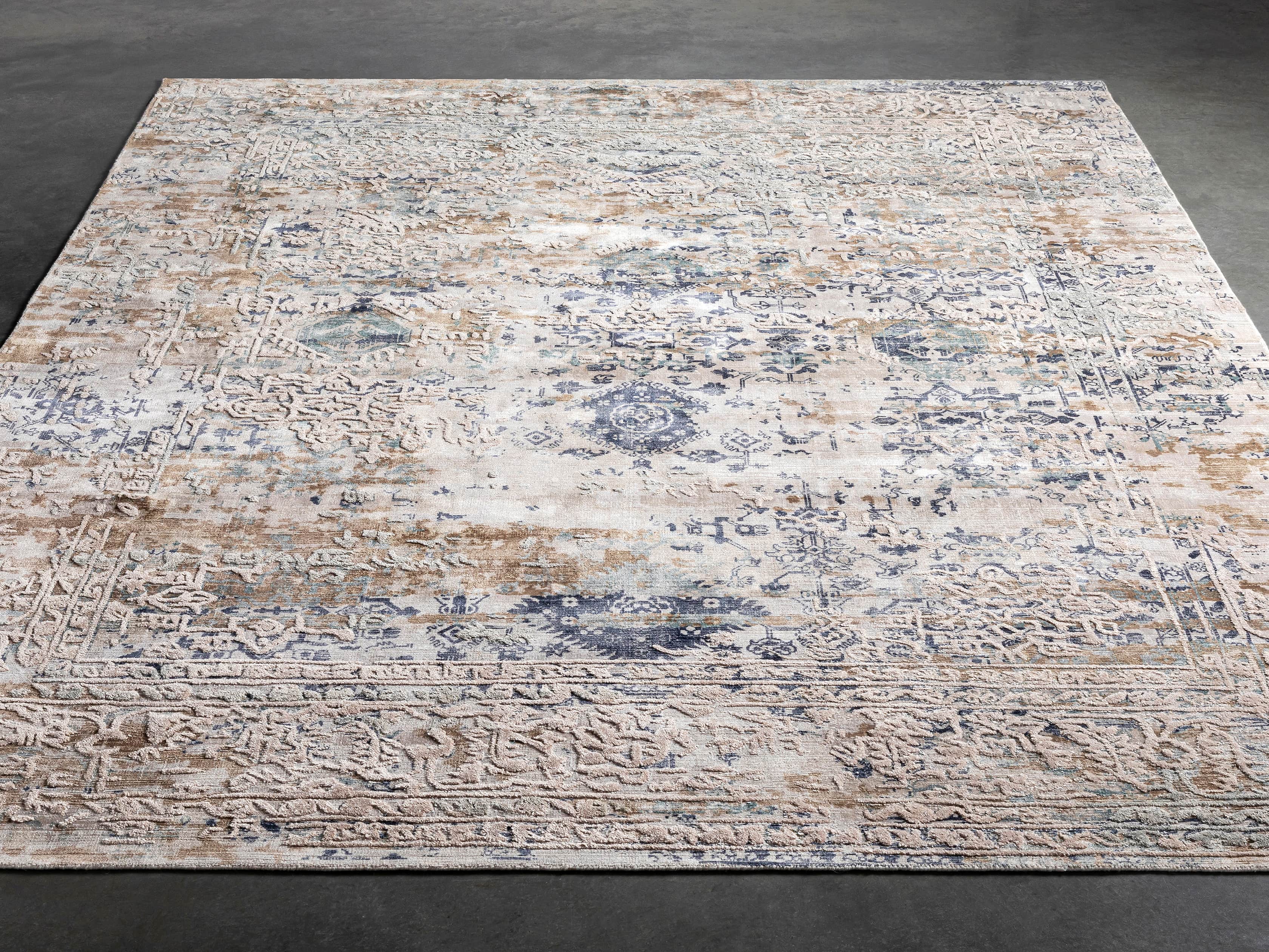 Harlowe Handknotted Ivory Rug Arhaus