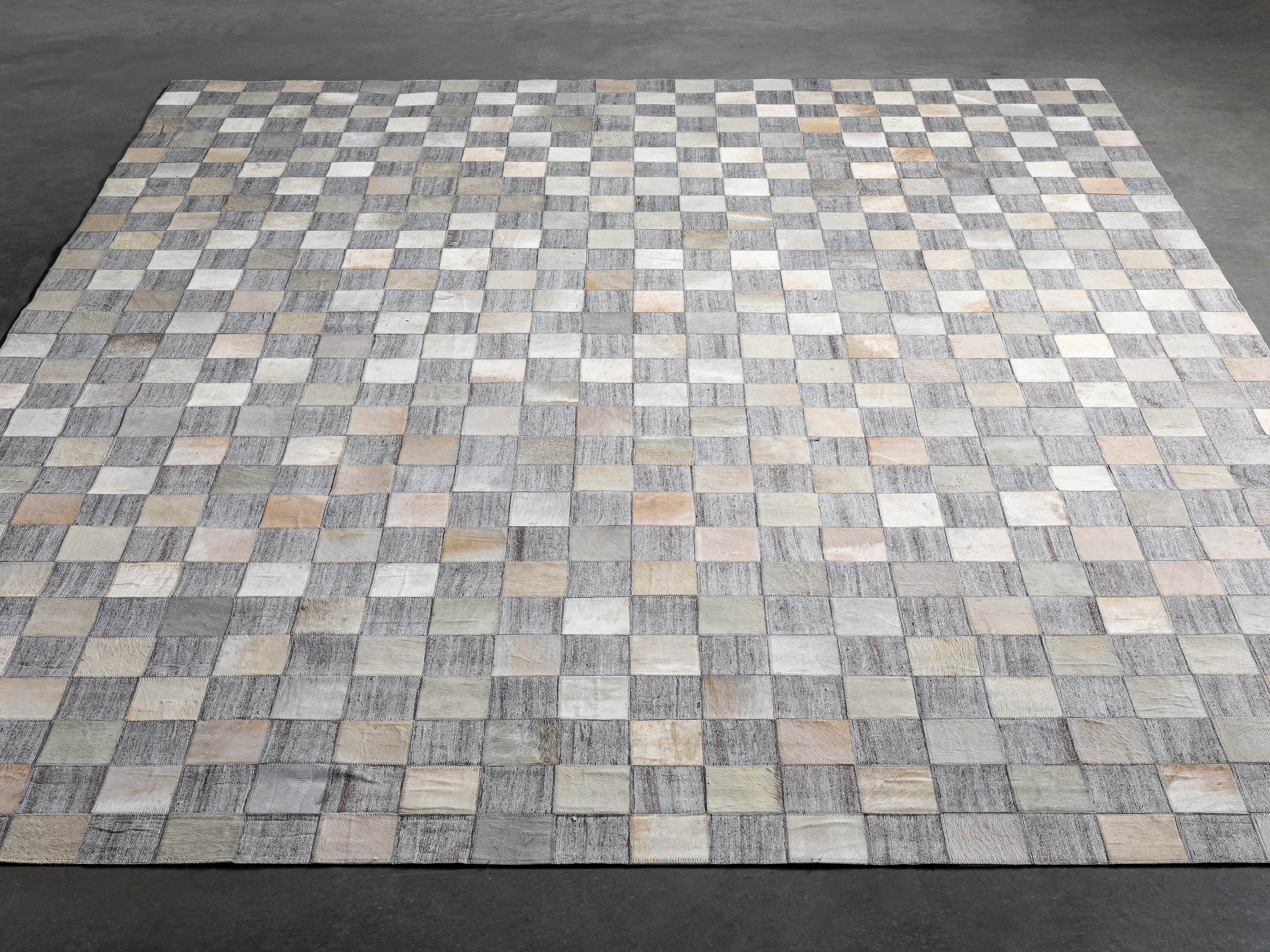 5' x 7'6" Helena Hair on Hide Cream Rug, slide 3 of 3