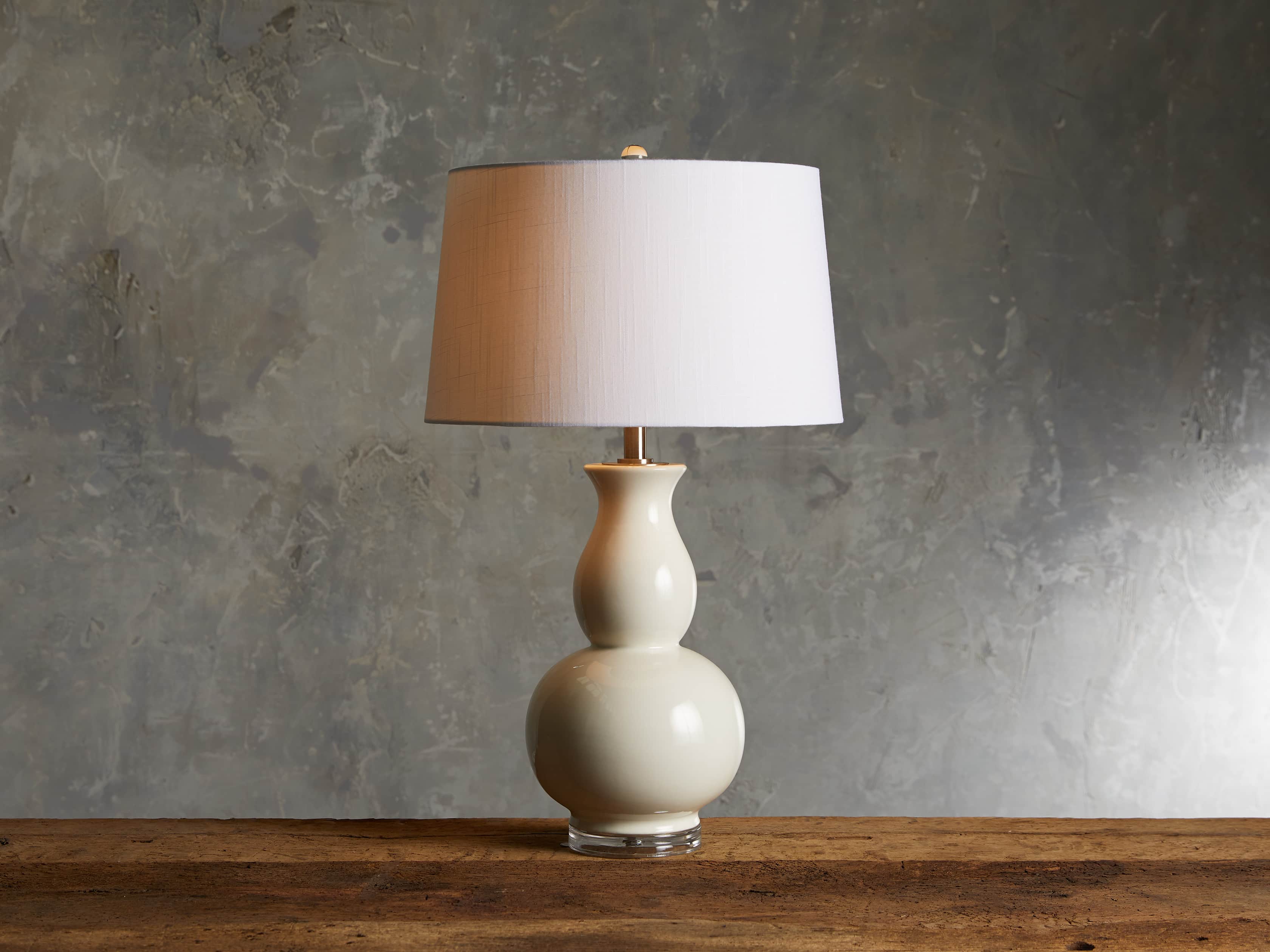 Hagen Table Lamp in Ivory, slide 1 of 3