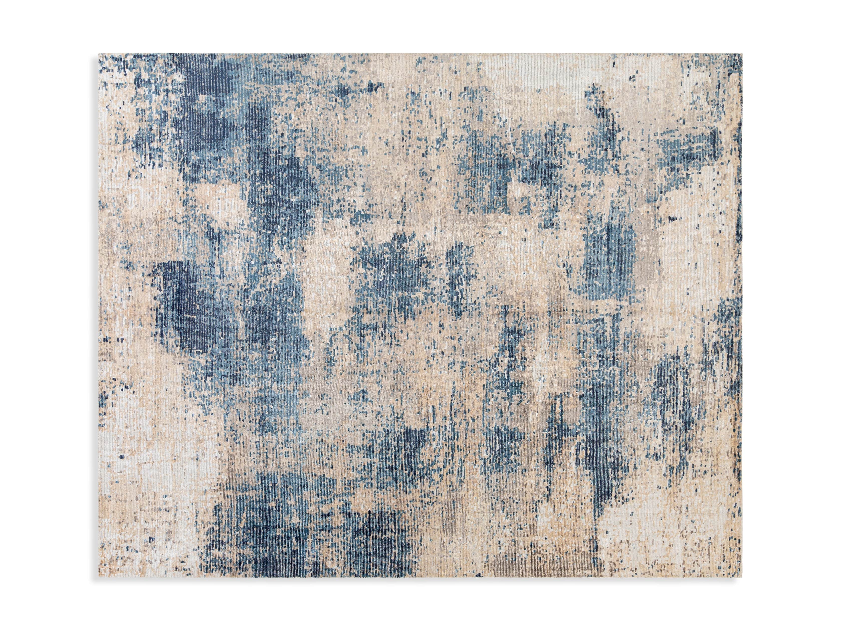 5 X 7'6 LYNDEN BLUE RUG, slide 4 of 4