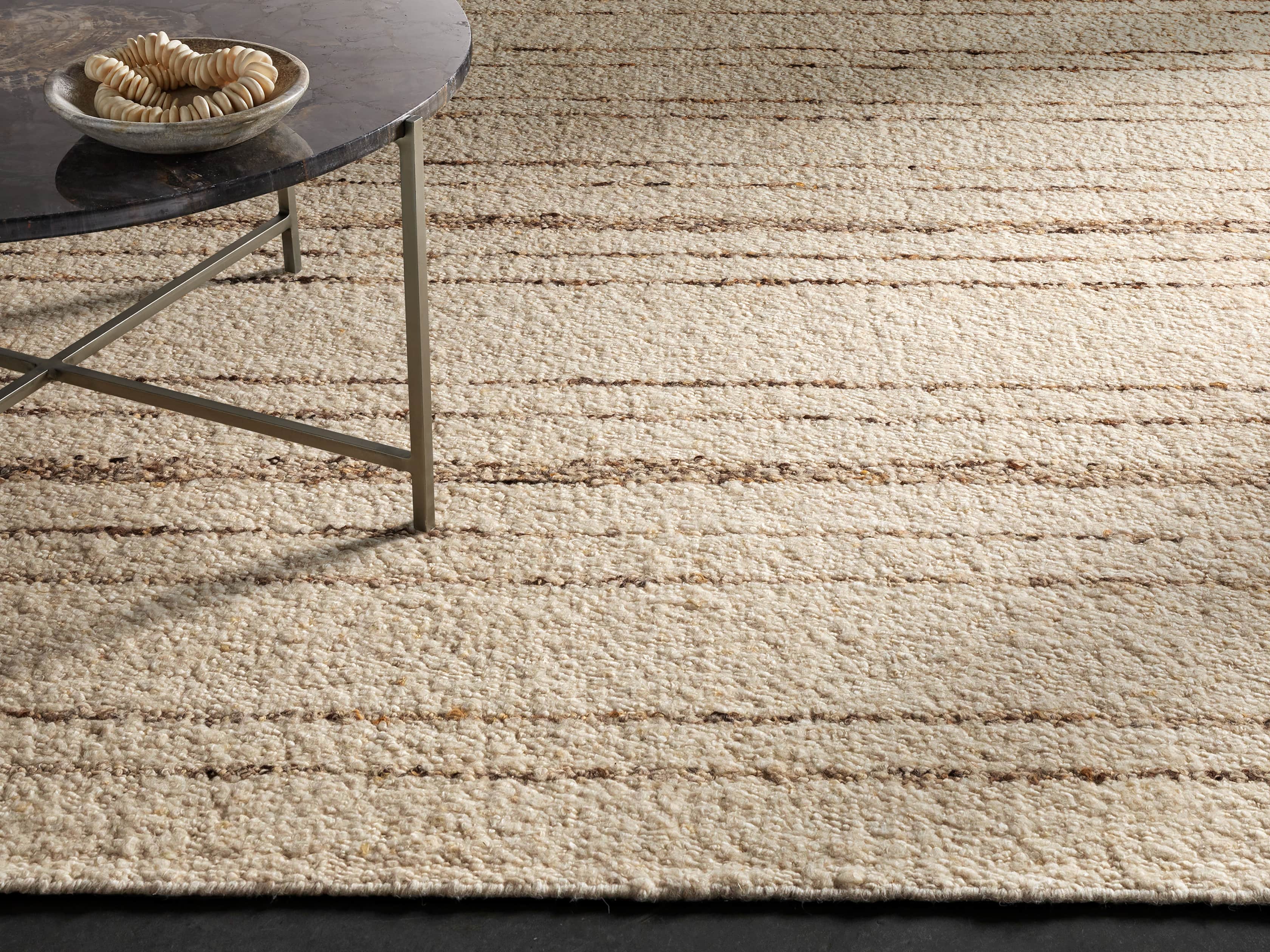 View the Sutton Ivory Handwoven Rug
