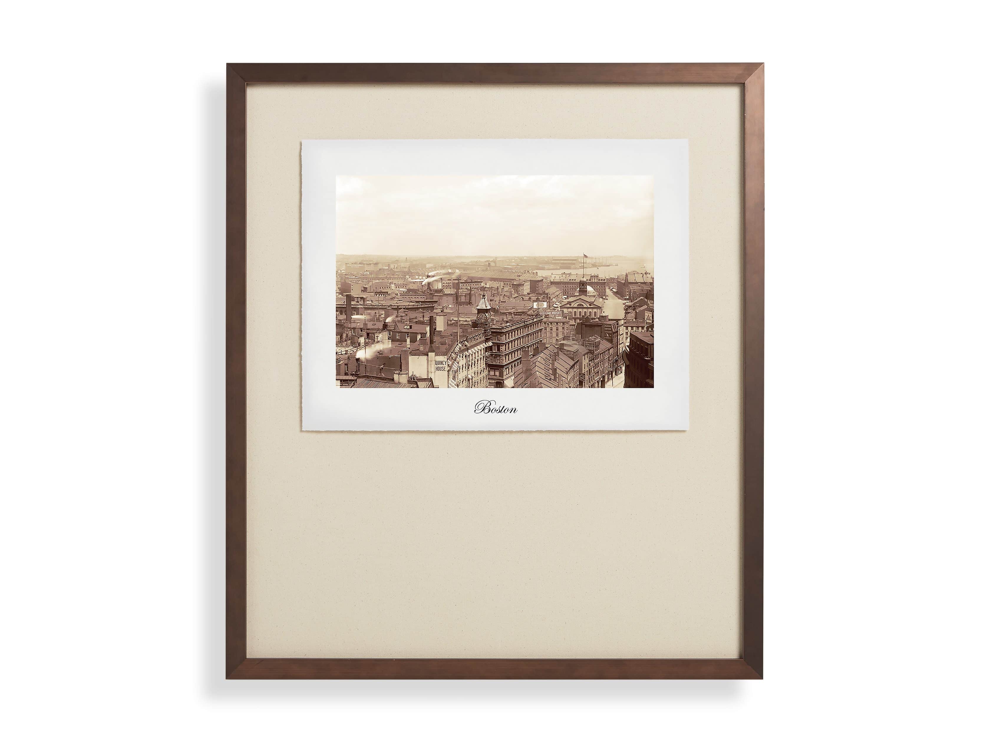 27" Framed Postcard from Boston I, slide 2 of 2