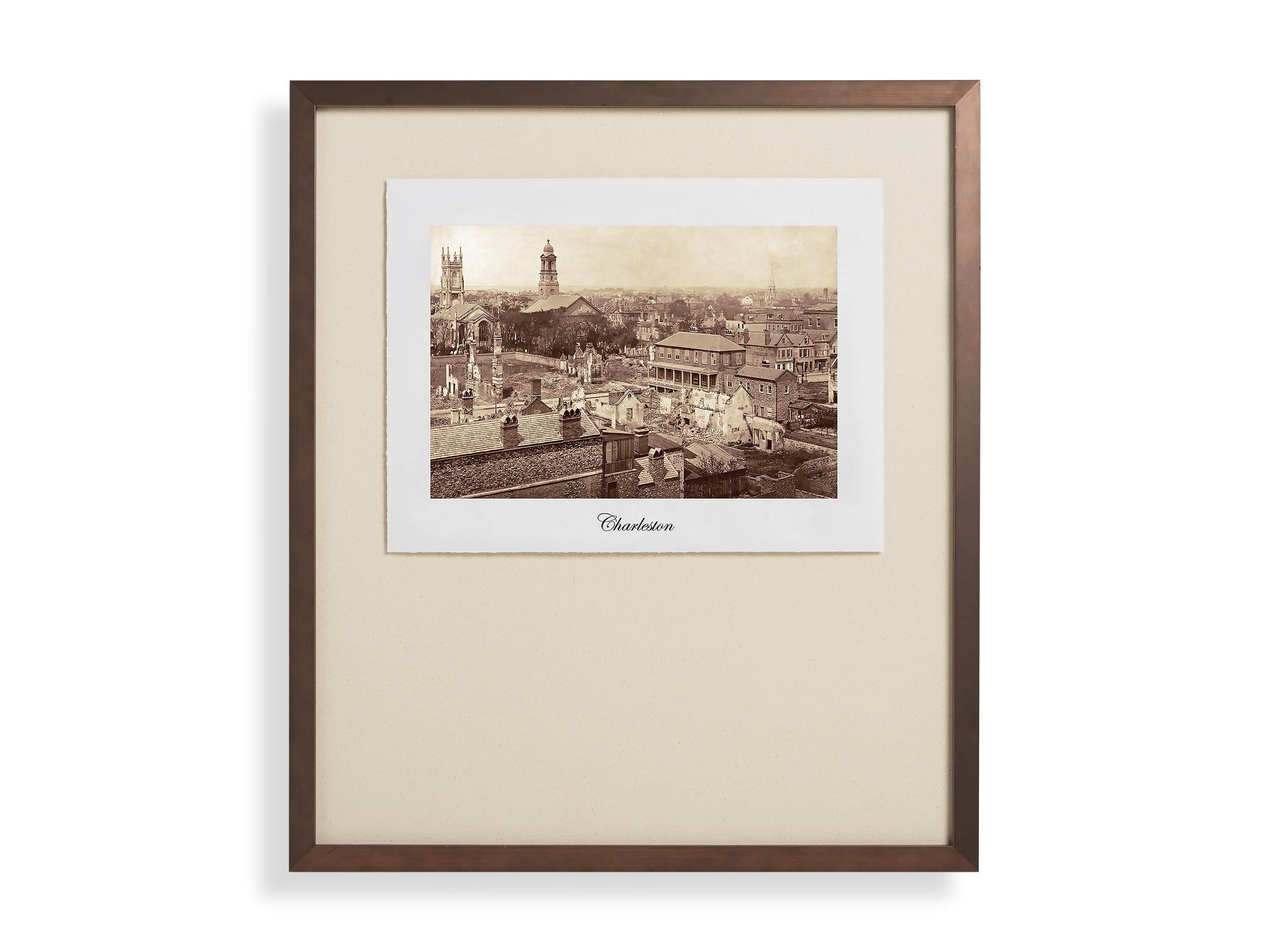 27" Framed Postcard from Charleston I, slide 2 of 2