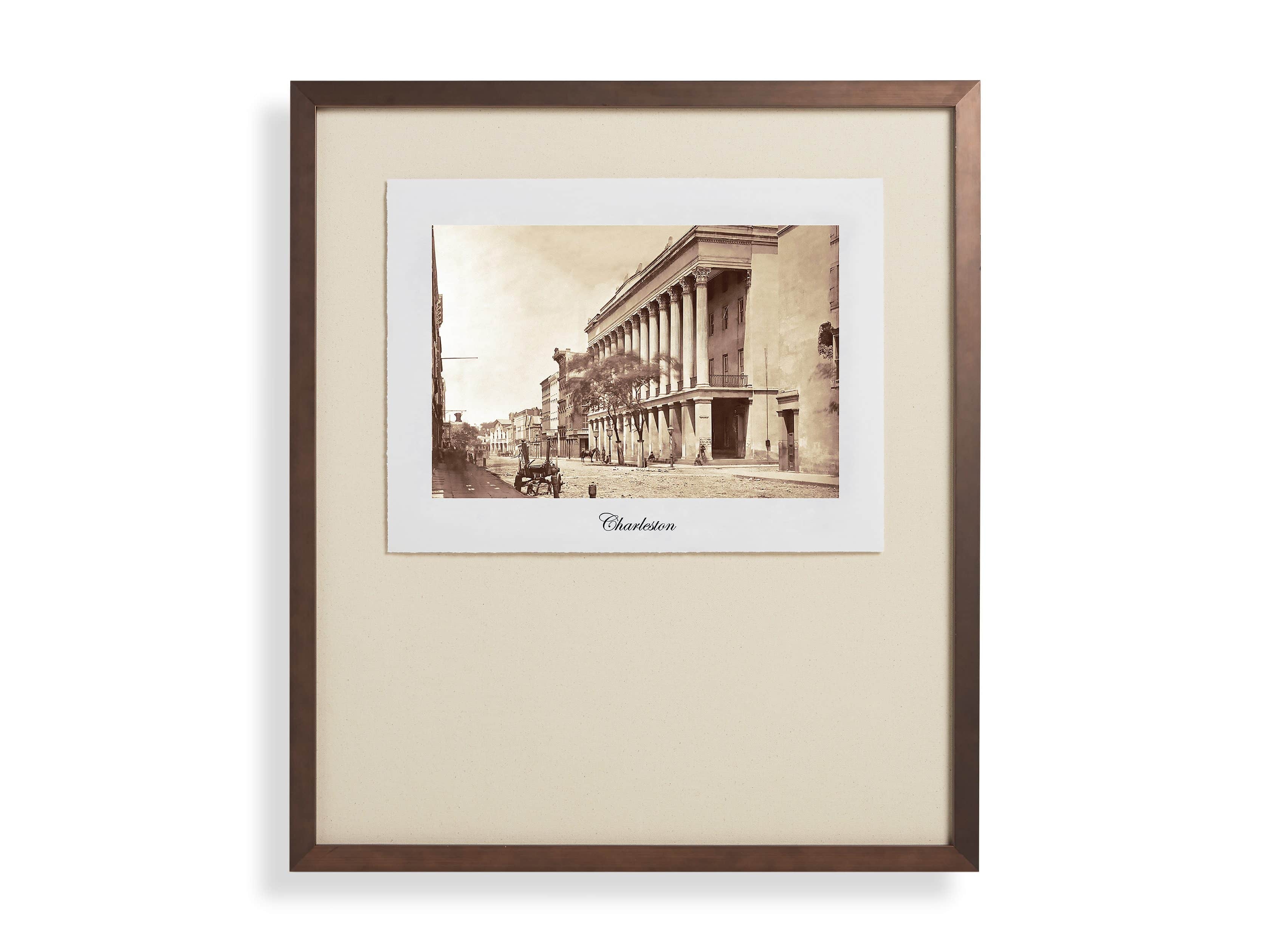 27" Framed Postcard from Charleston 2, slide 2 of 2