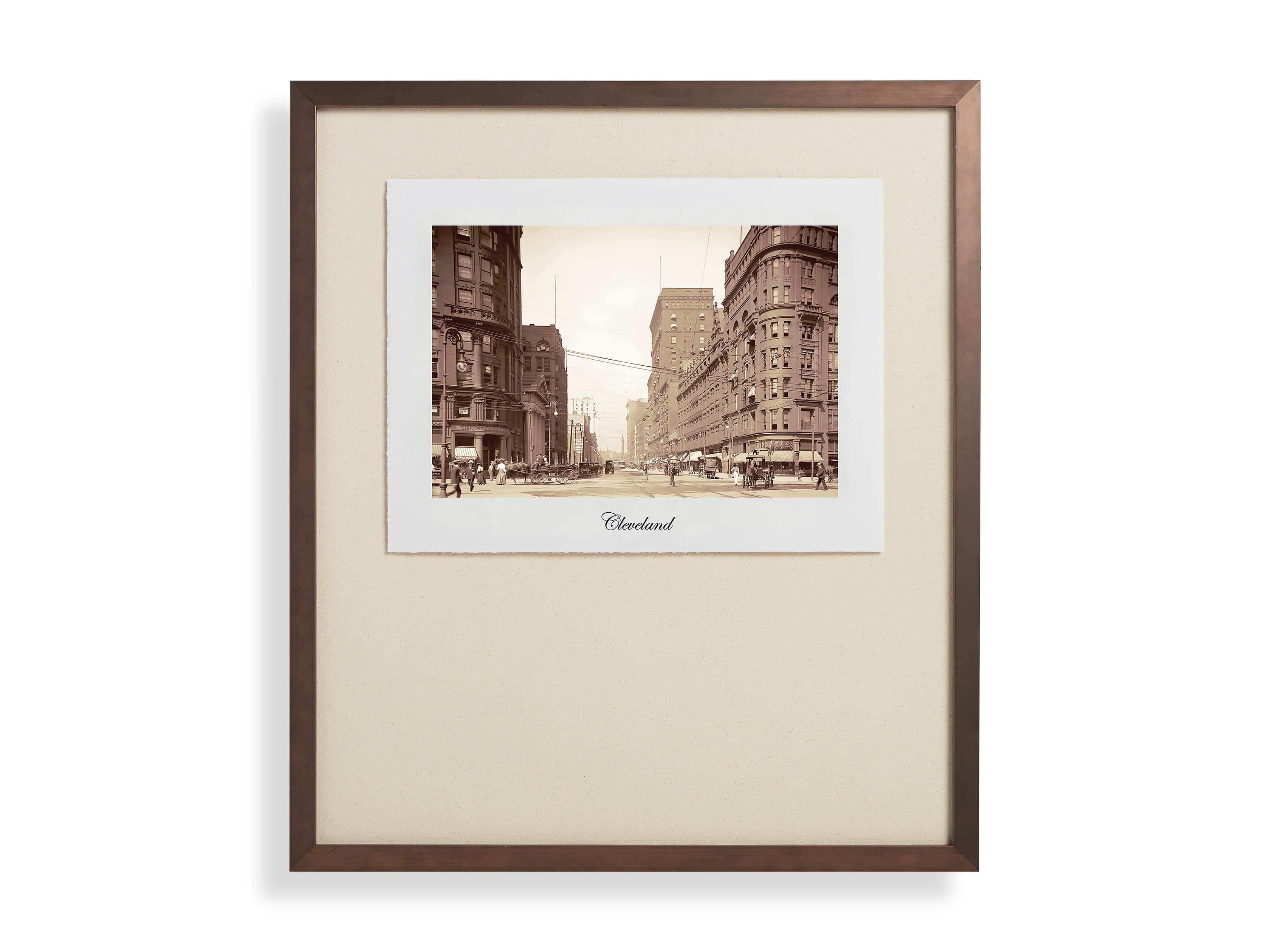 27" Framed Postcard from Cleveland I, slide 2 of 2