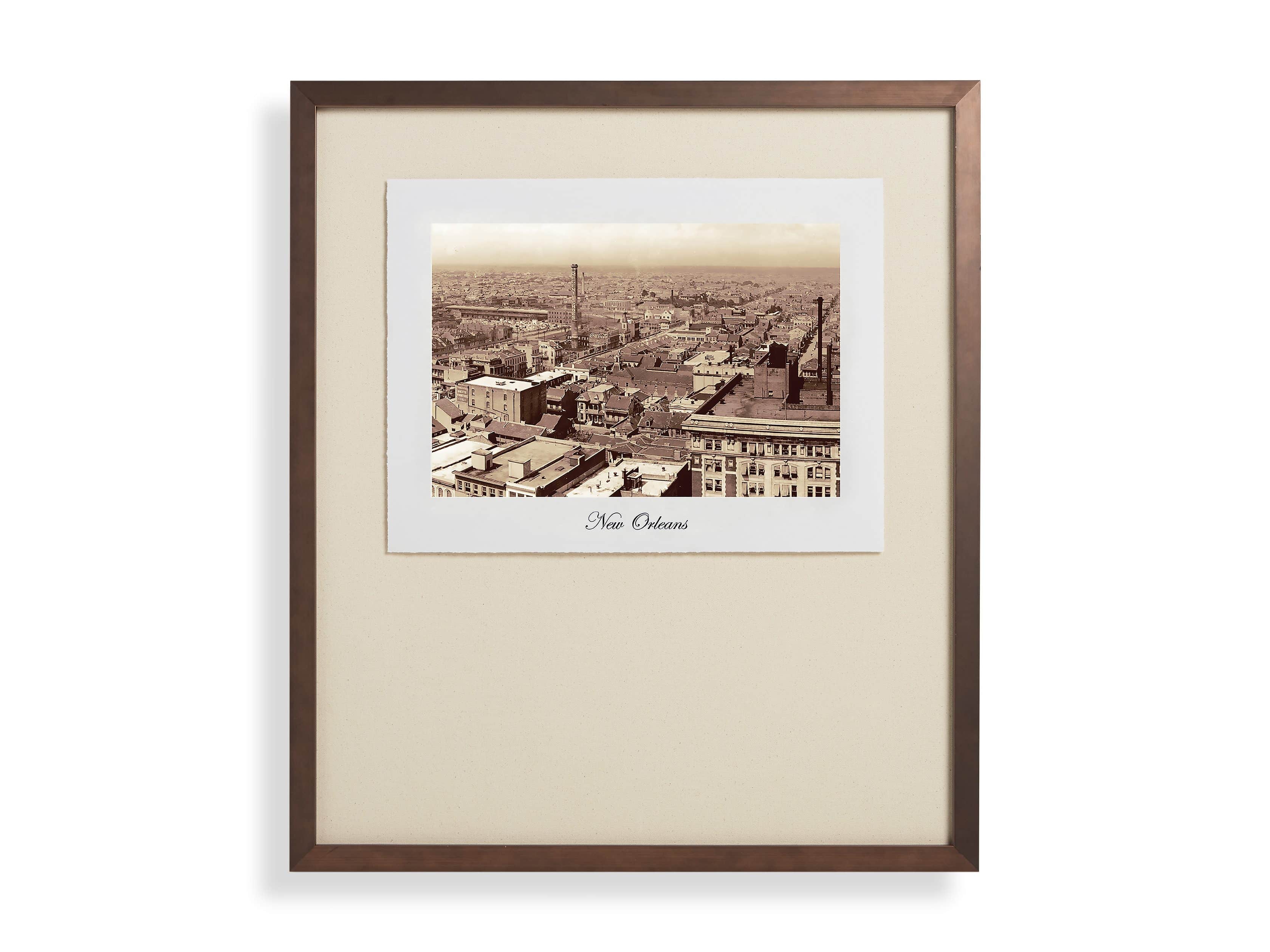 27" Framed Postcard from New Orleans II, slide 2 of 2