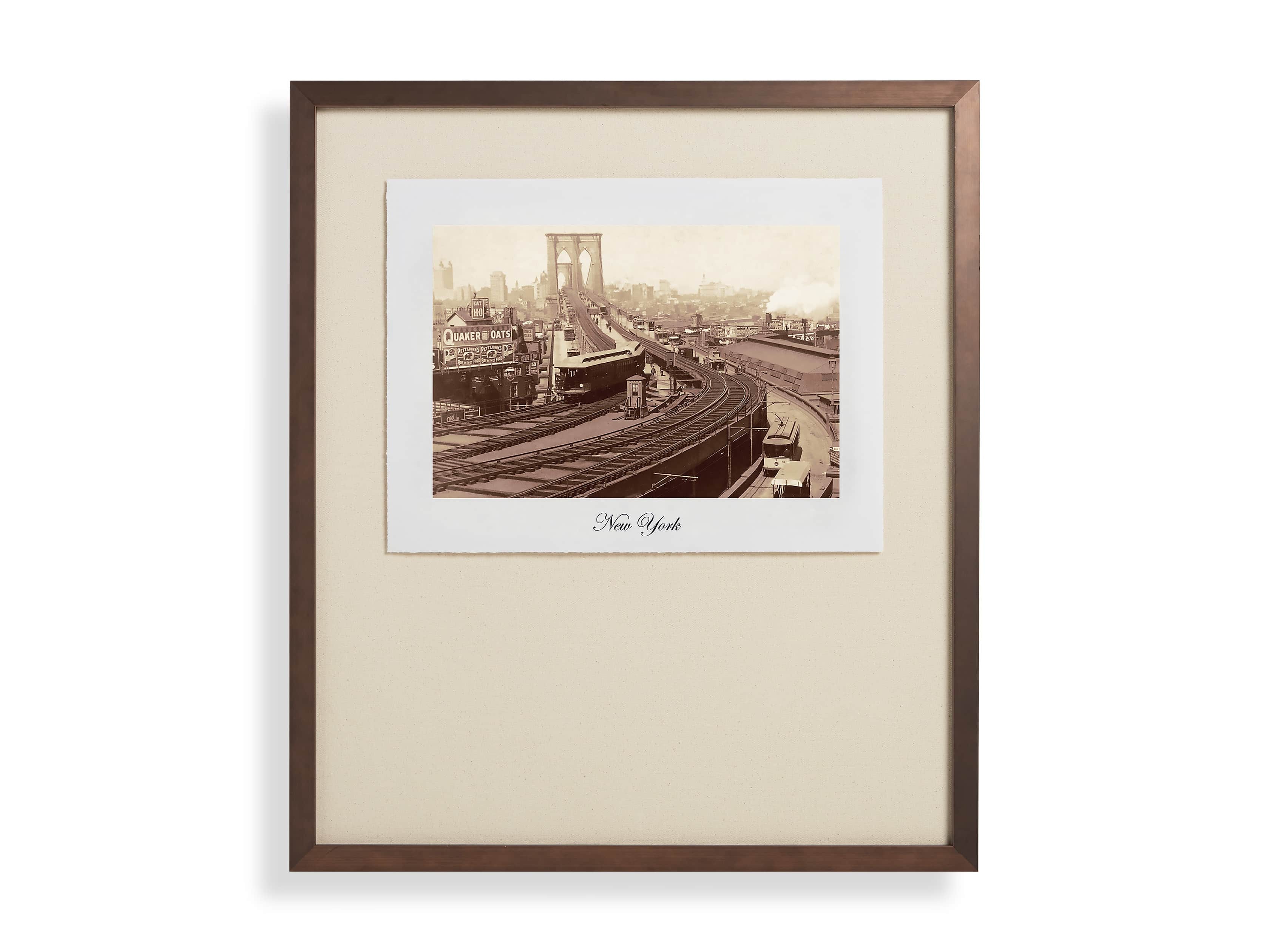 27" Framed Postcard from New York I, slide 2 of 2