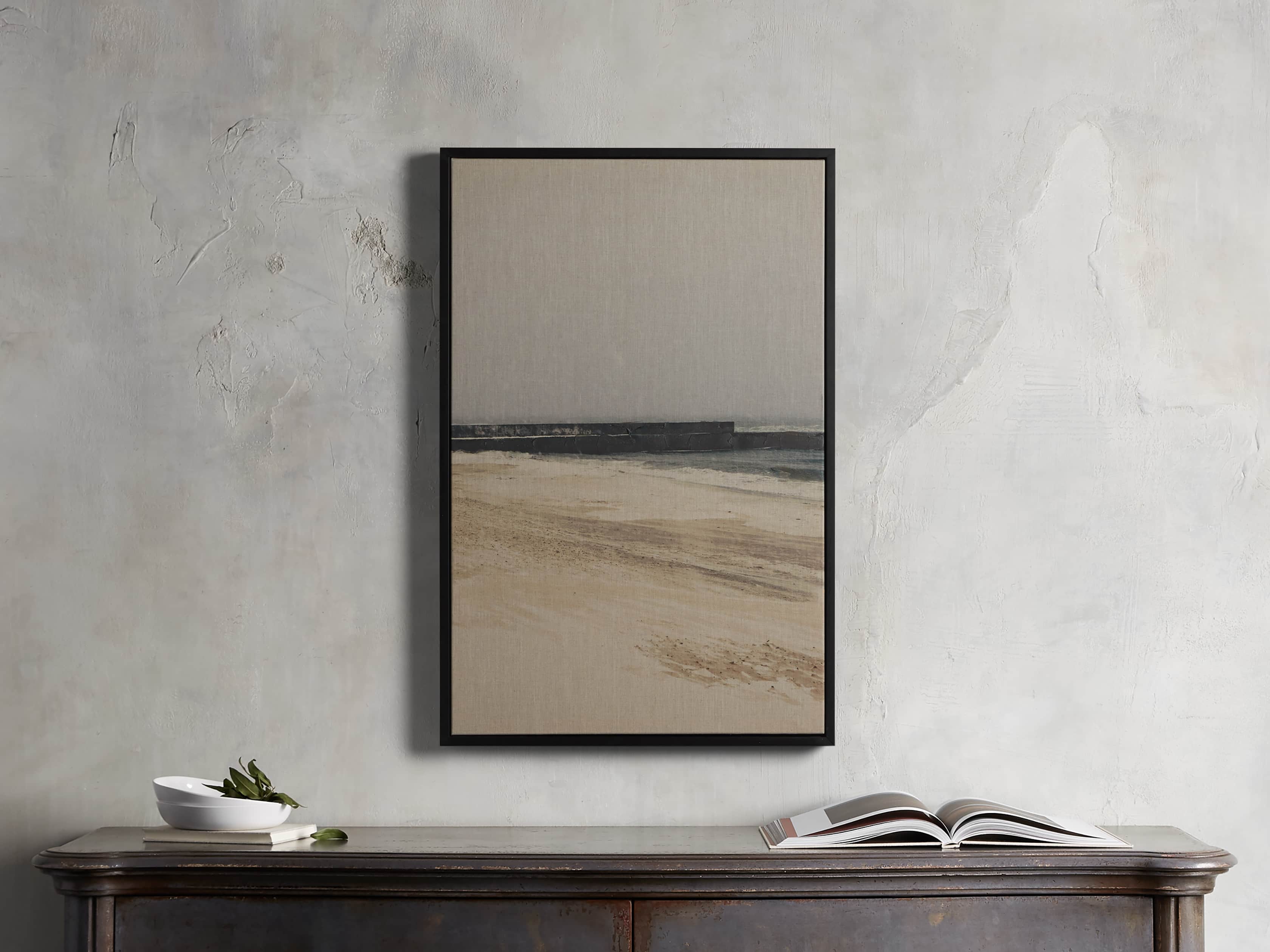 Distant Sea Framed Print, slide 1 of 6