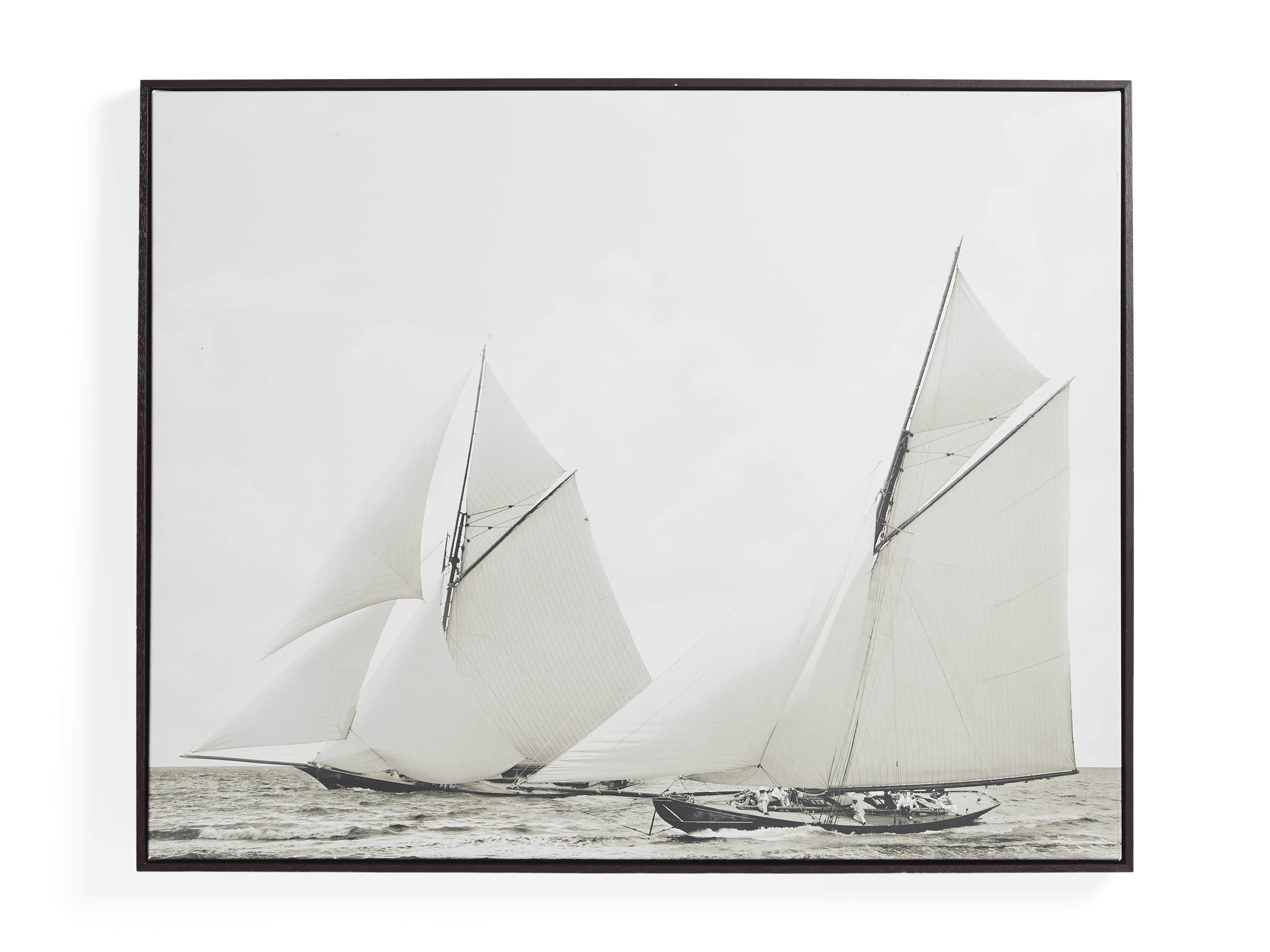 Sepia Sails Framed Print, slide 3 of 3