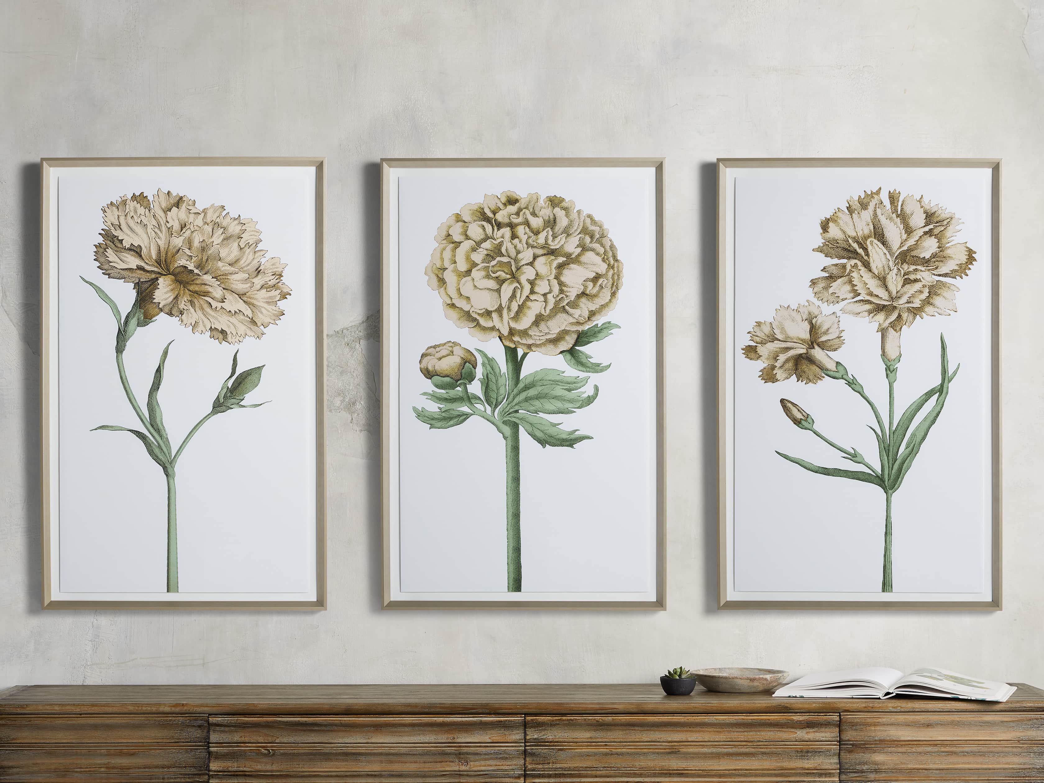 Spring Yellows 27" Framed Print I, slide 3 of 5