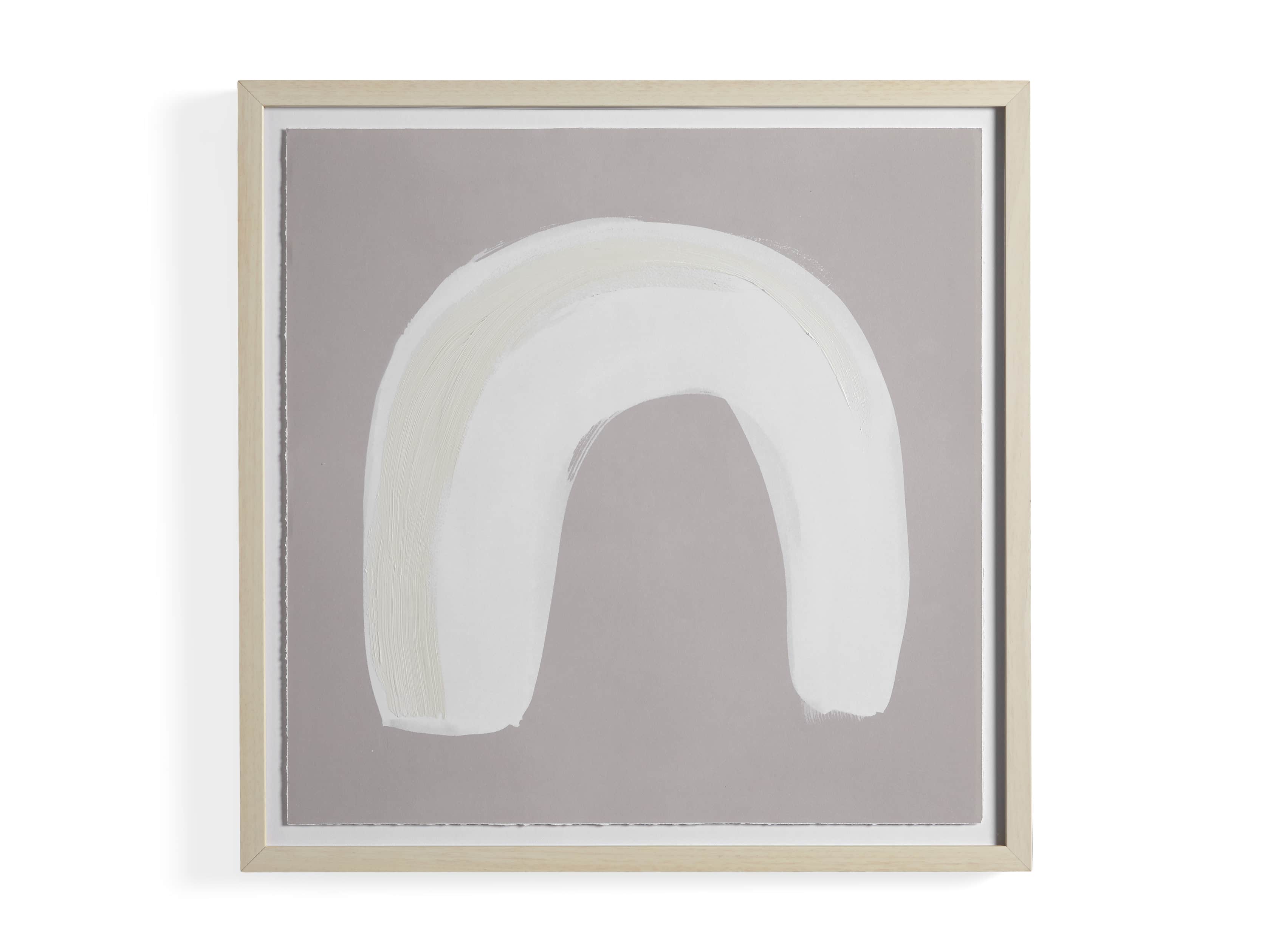 Neutral Arch I Watercolor Framed Print, slide 7 of 7